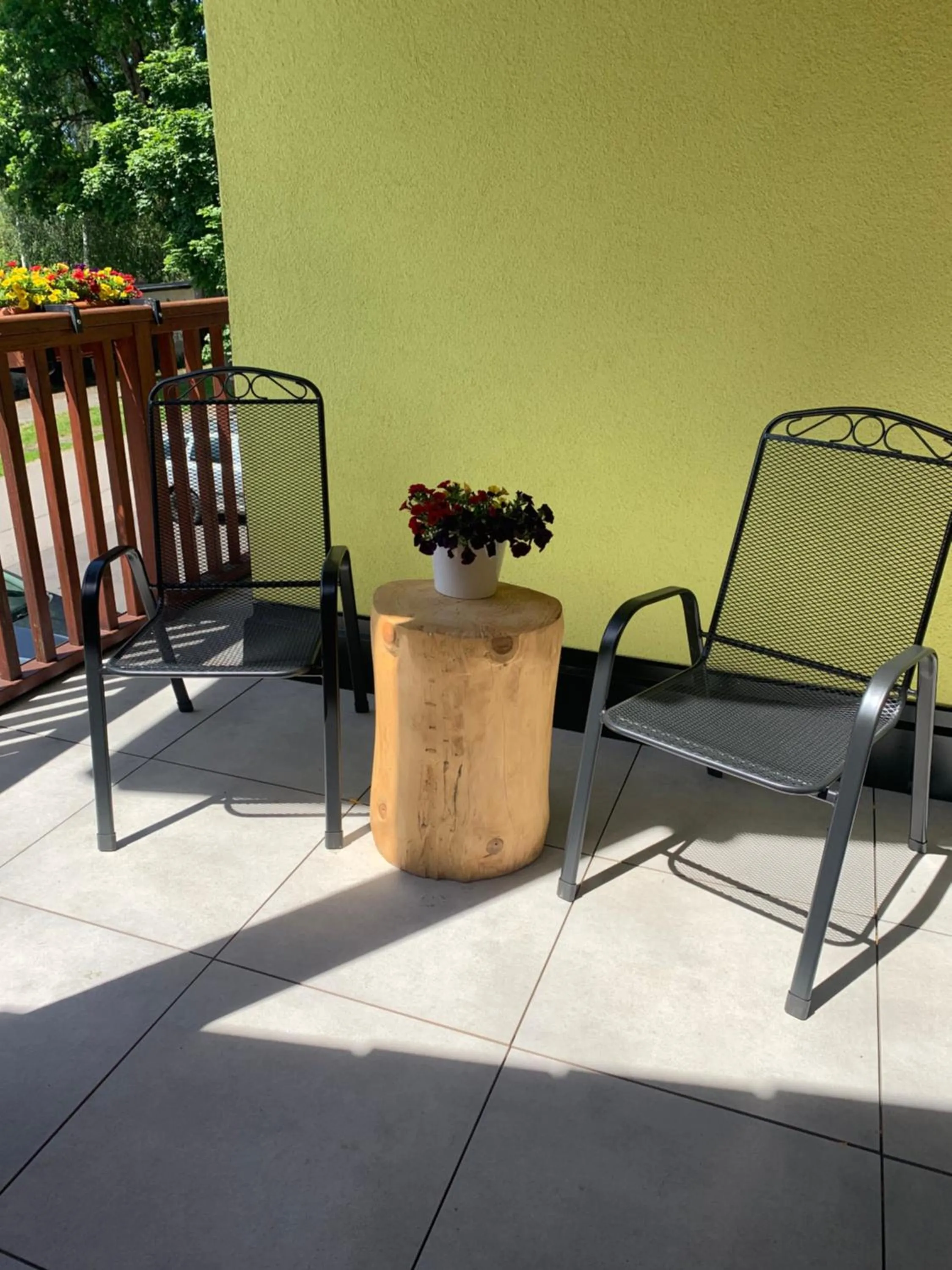 Balcony/Terrace in Penzion Pod pecí