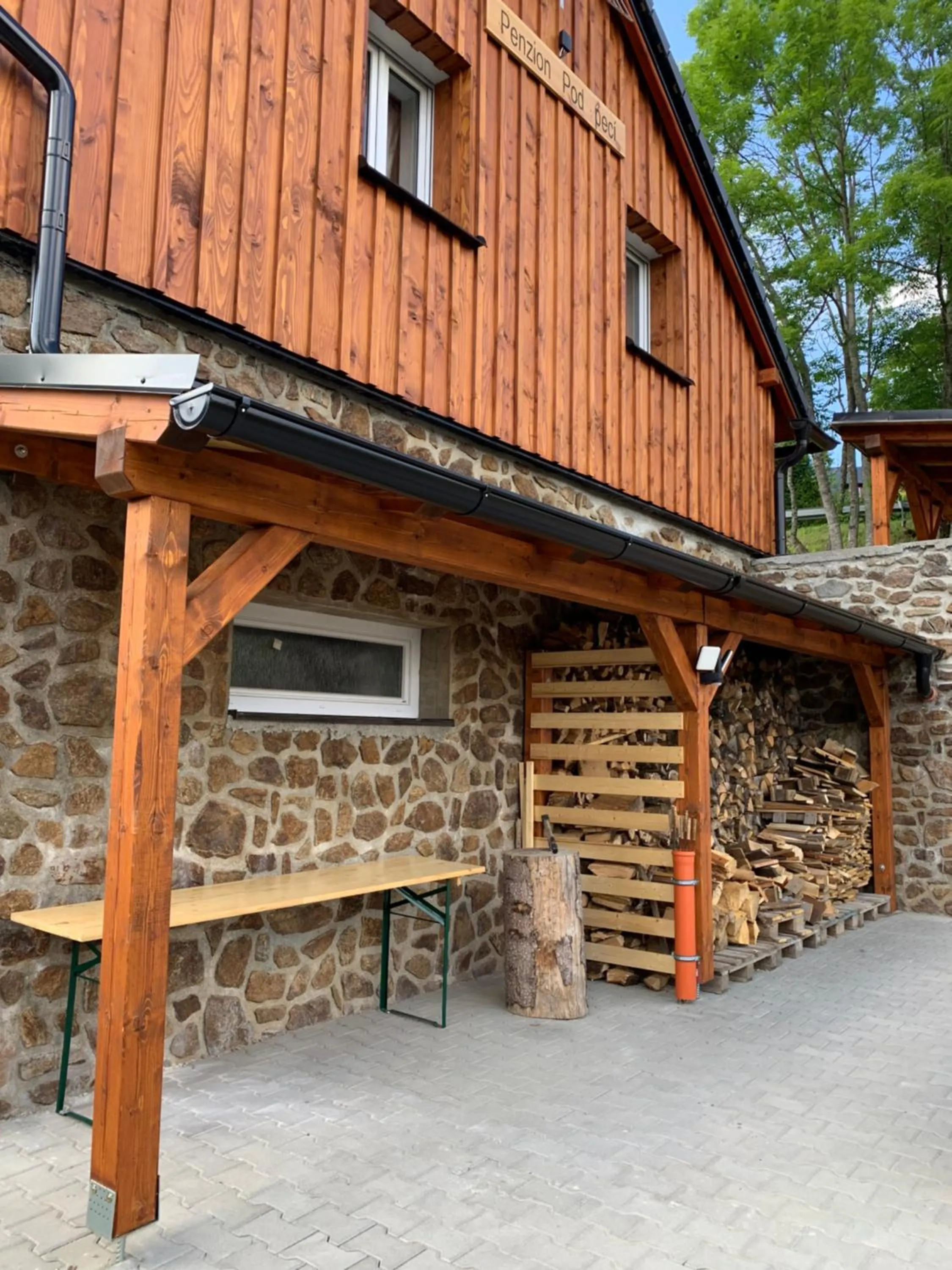 Property building in Penzion Pod pecí