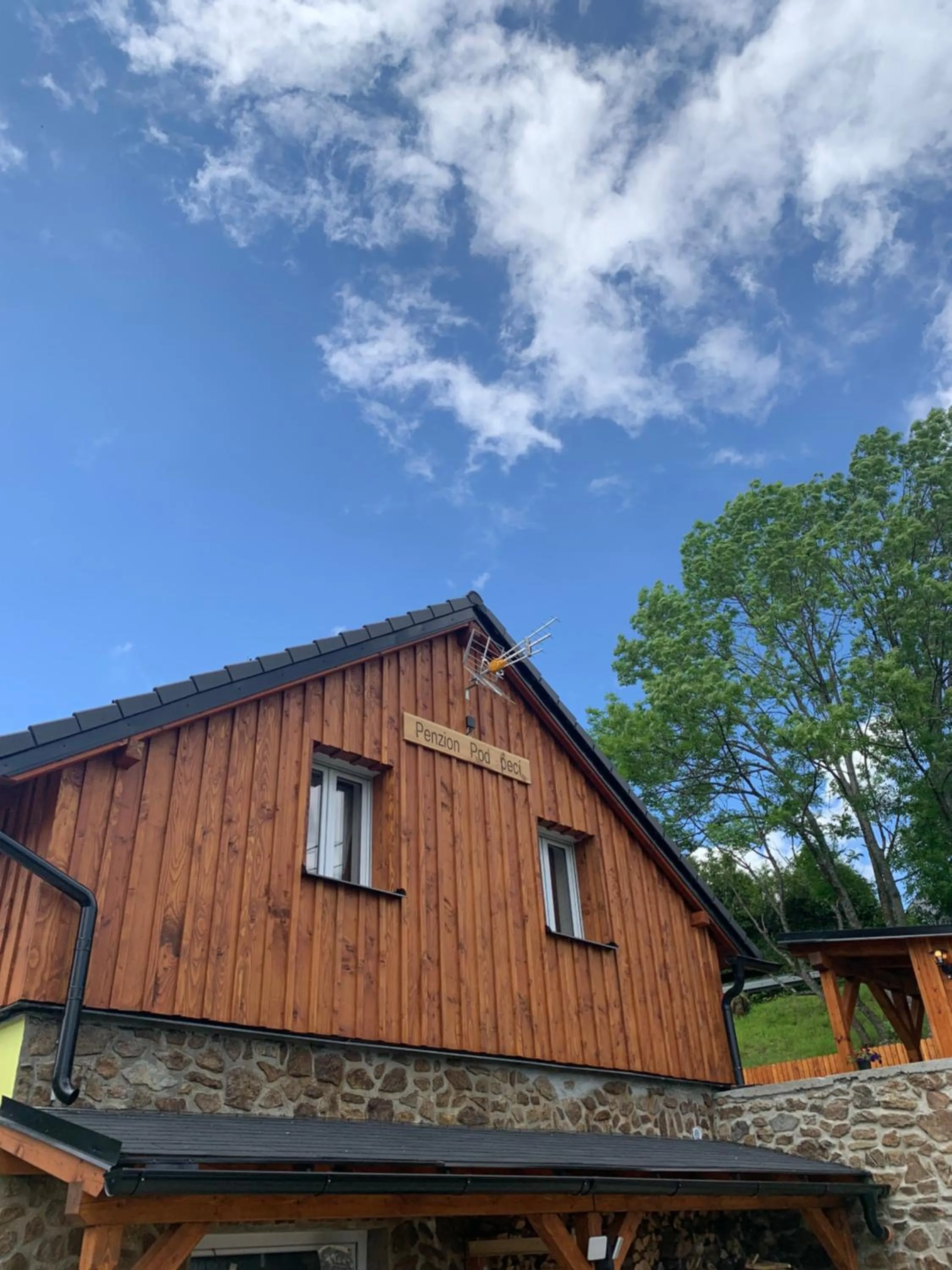 Property building in Penzion Pod pecí