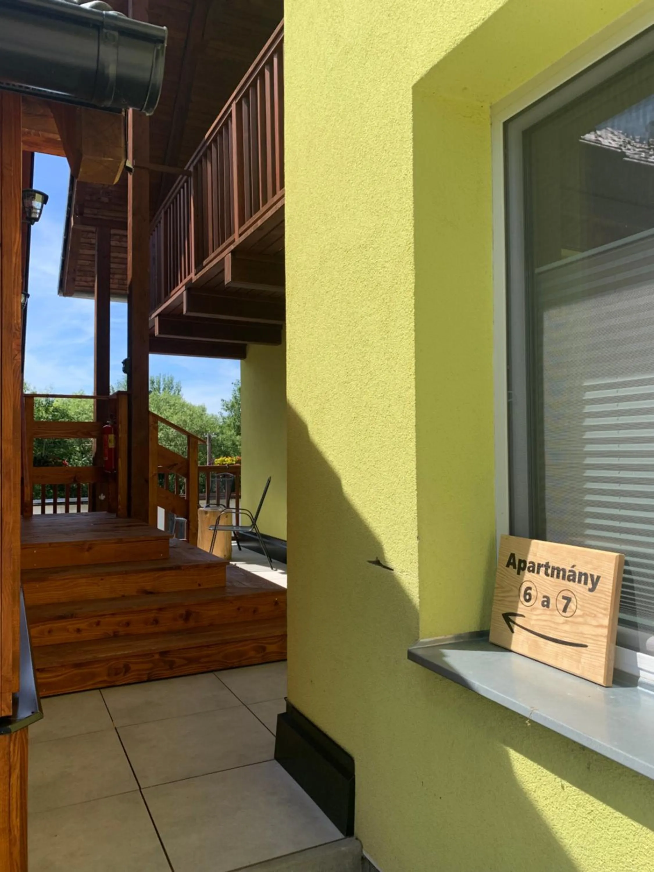 Property building in Penzion Pod pecí