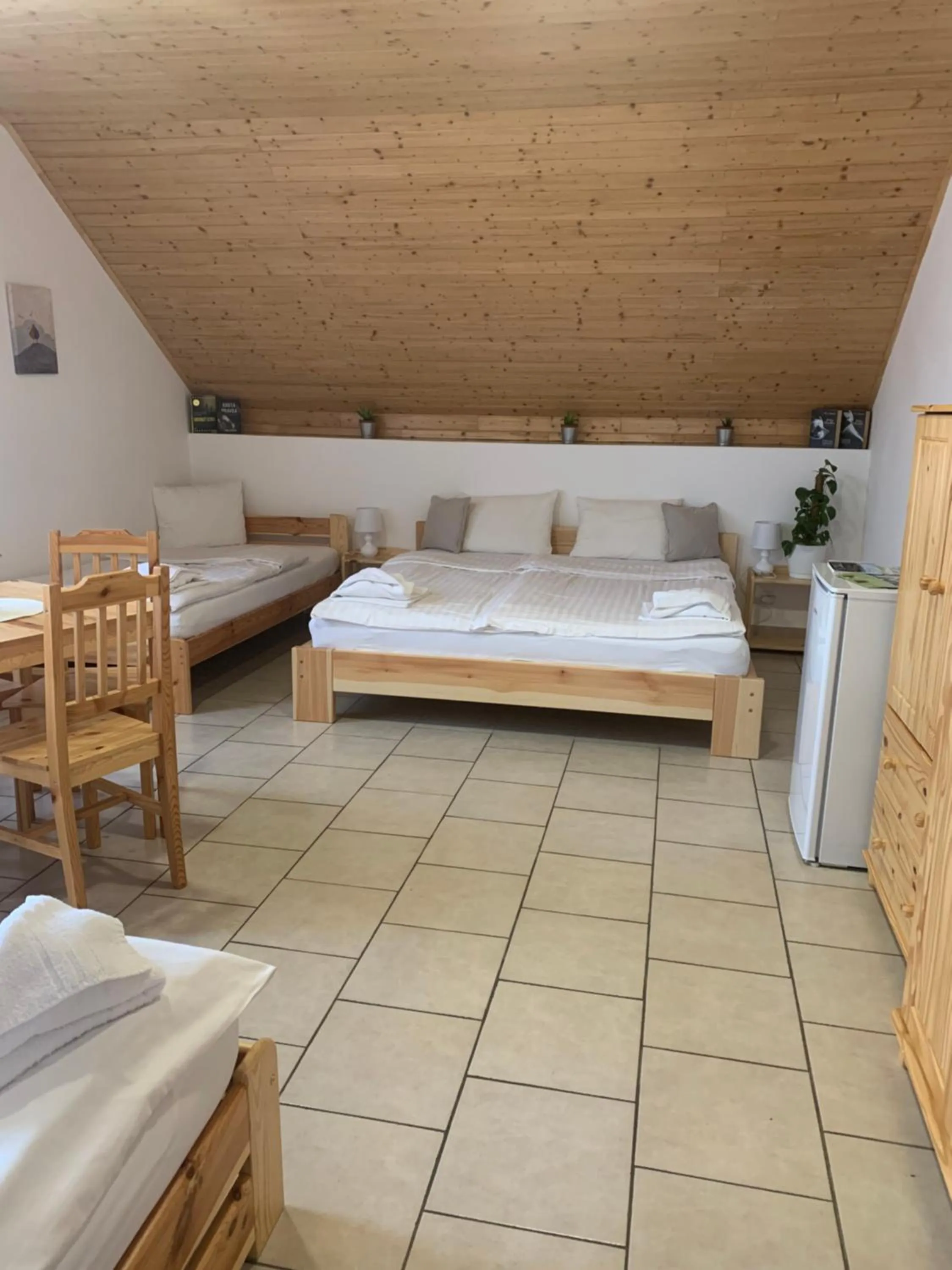 Bed in Penzion Pod pecí