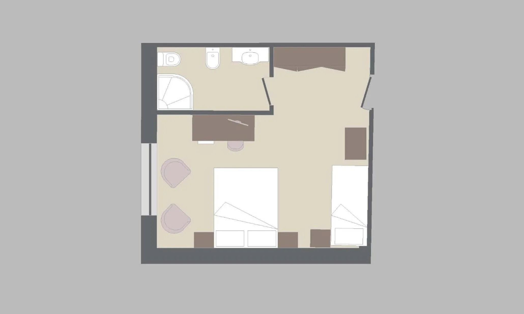 Floor plan in Corsaro Etna Hotel&SPA
