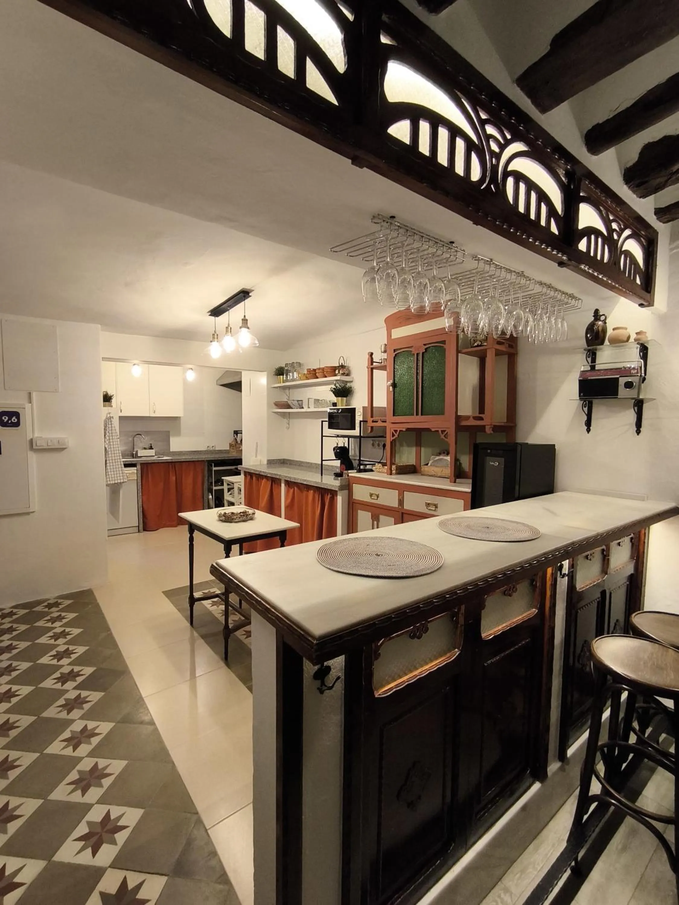 Kitchen or kitchenette in Casa Las Tinajas