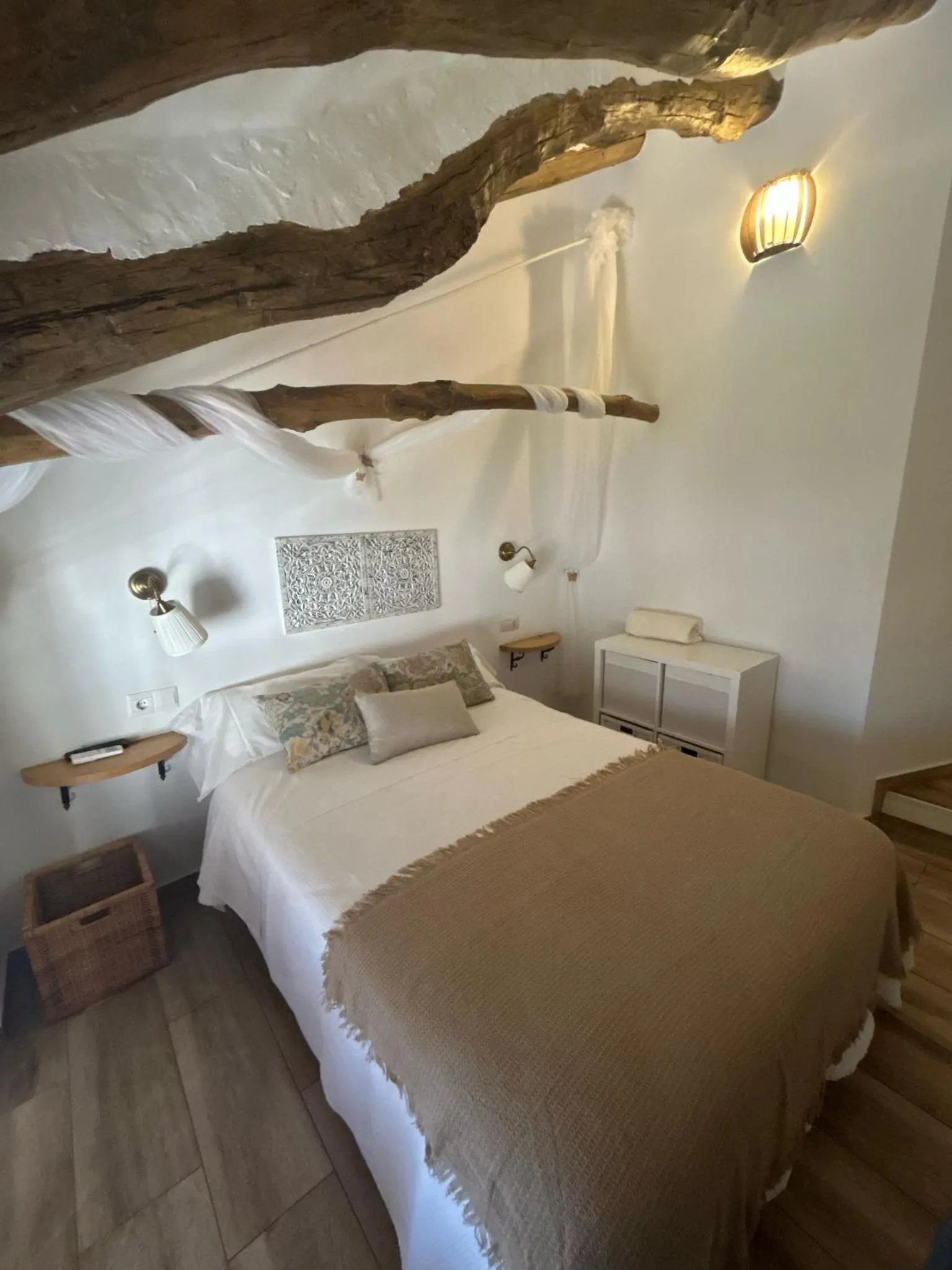 Bedroom, Bed in Casa Las Tinajas