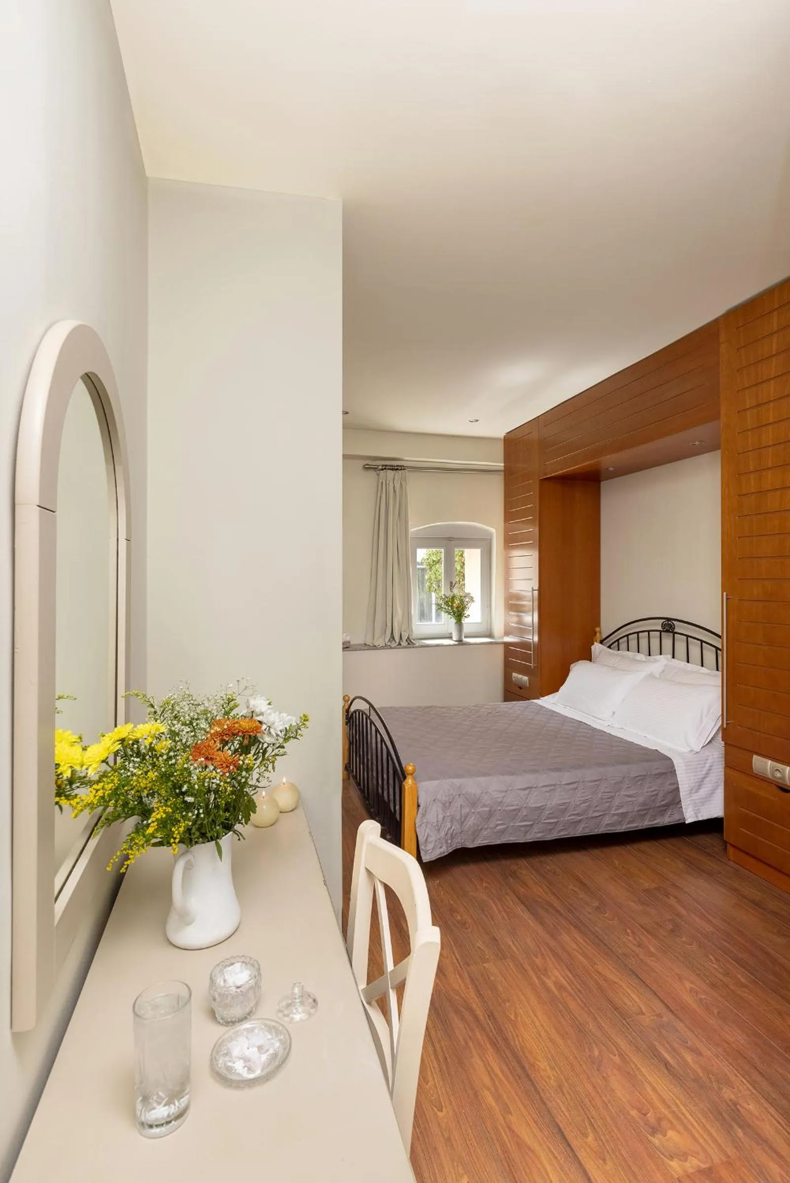 Bed in Hotel Palladion