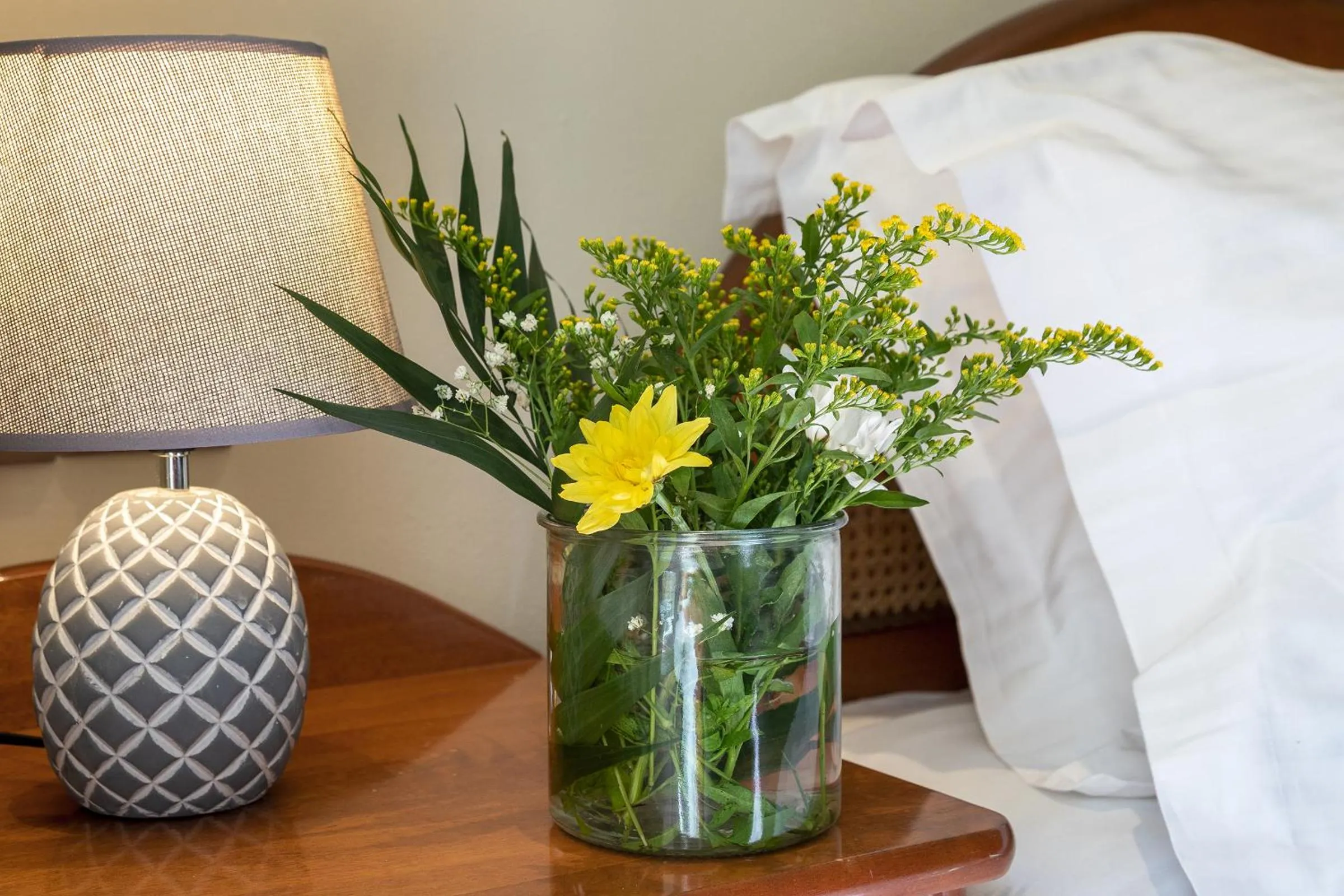 Bed in Hotel Palladion