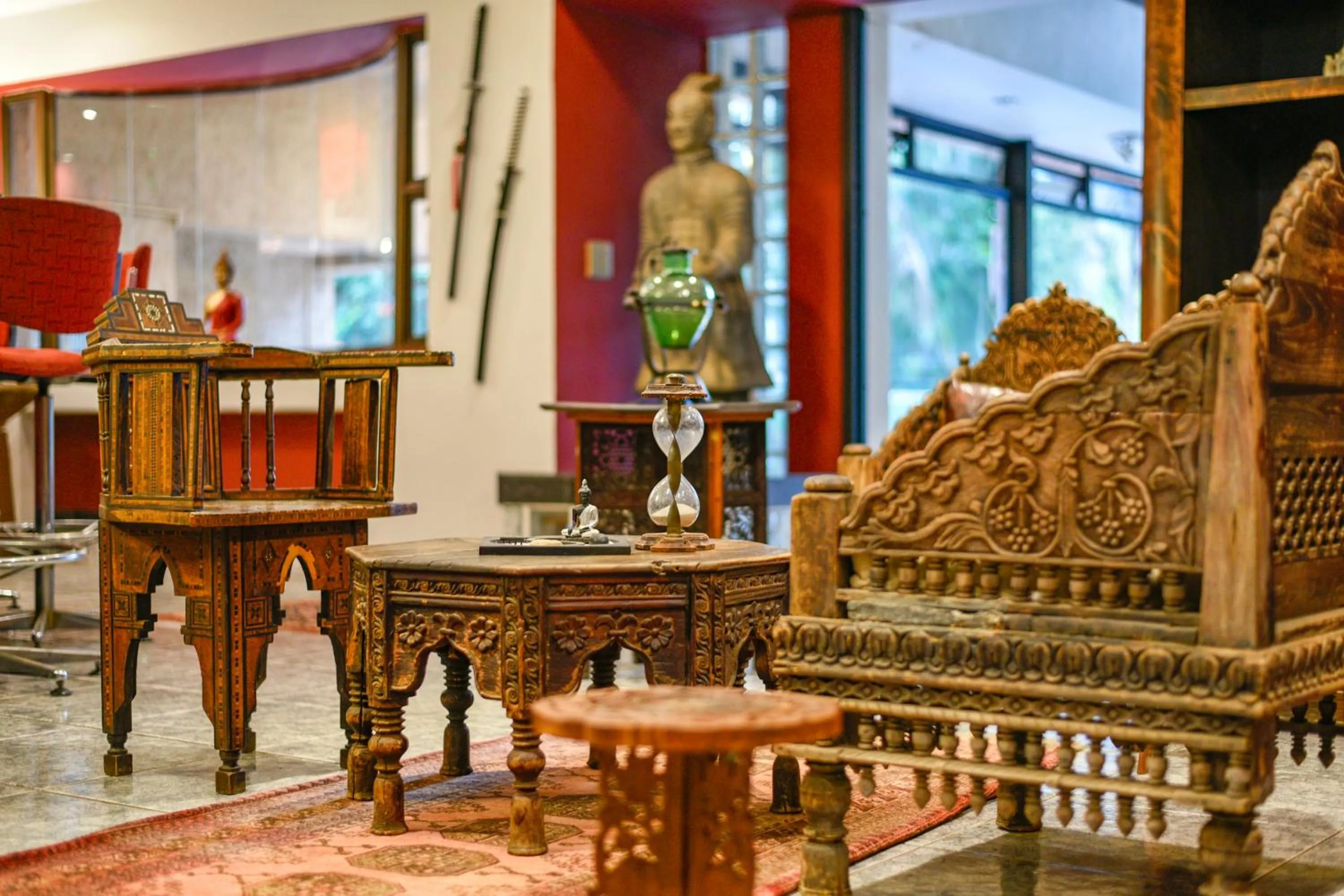 Living room in Villa Simonne