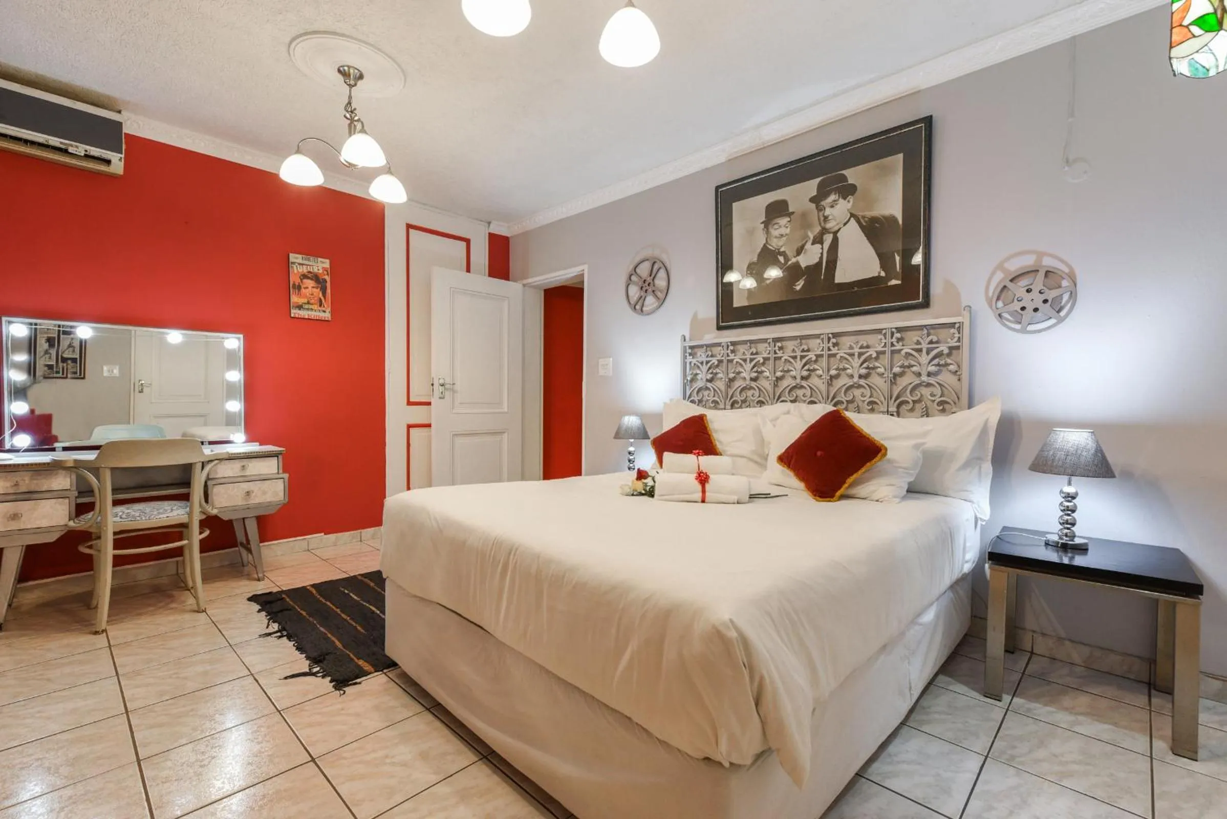 Bed in Villa Simonne