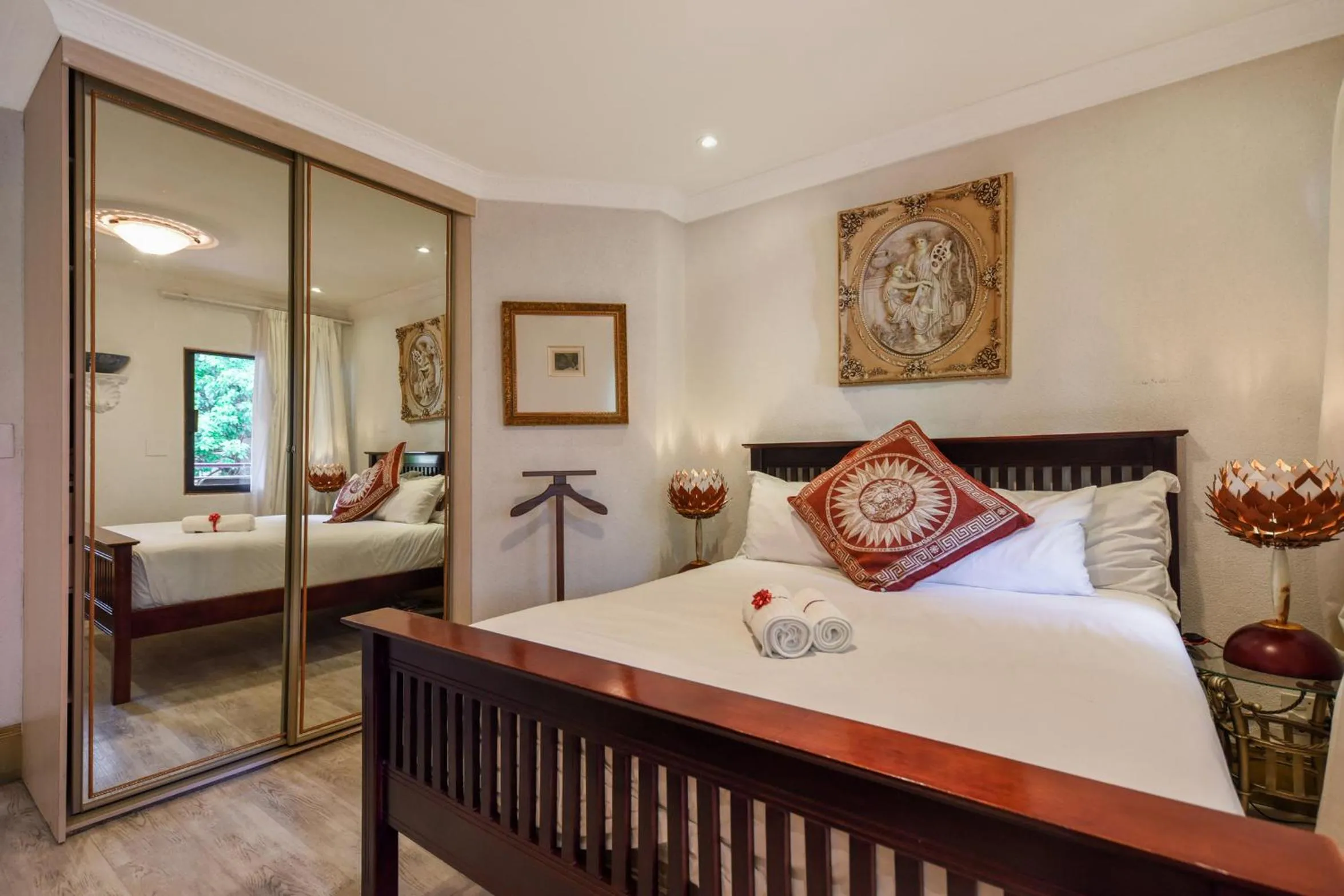 Bed in Villa Simonne