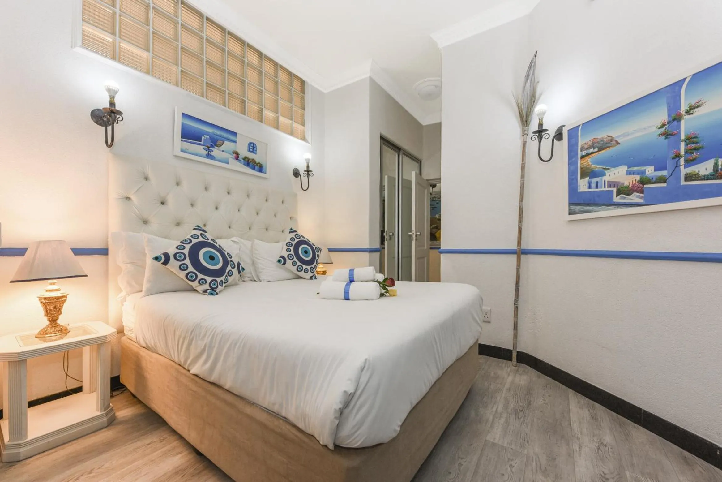 Bed in Villa Simonne