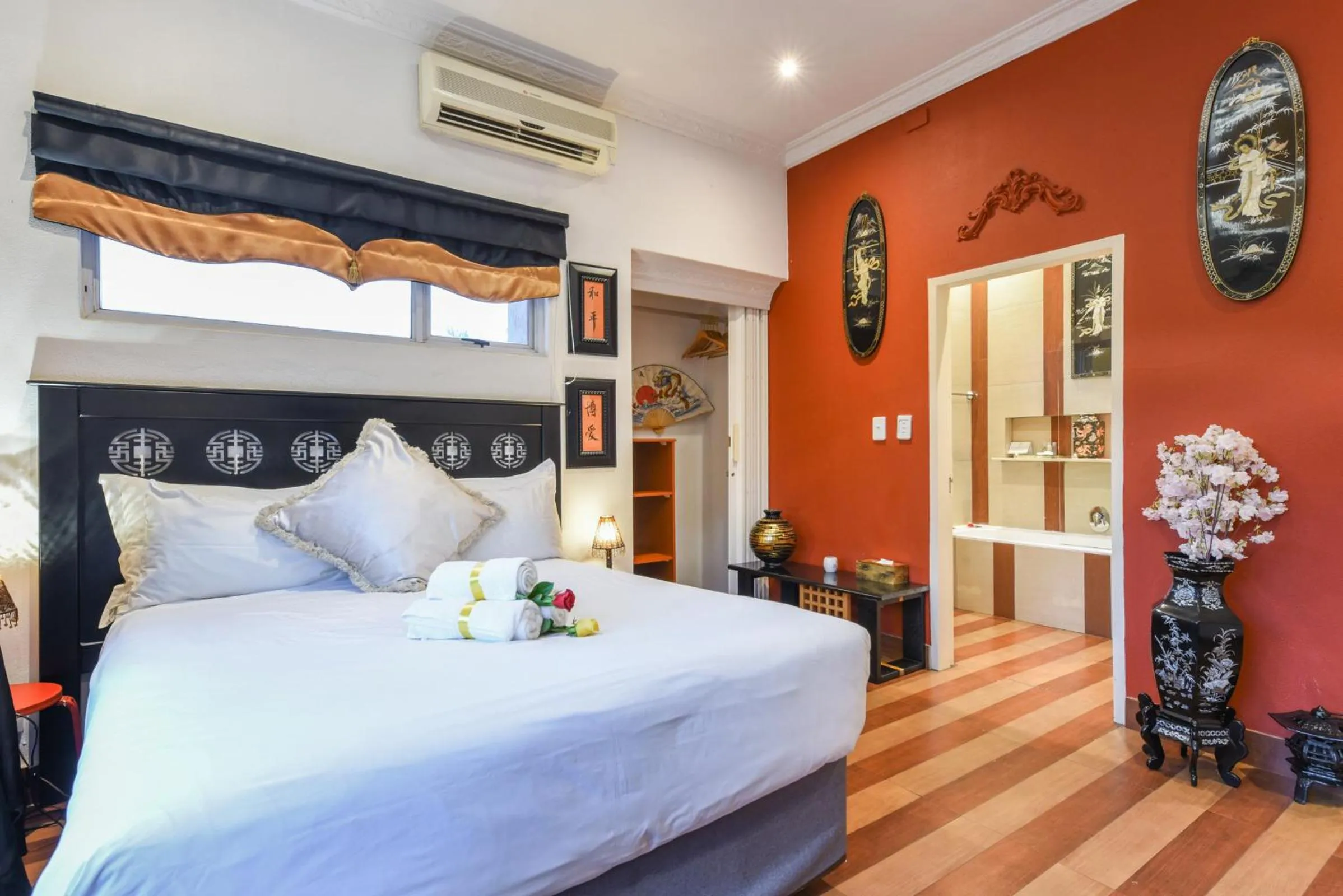 Bed in Villa Simonne