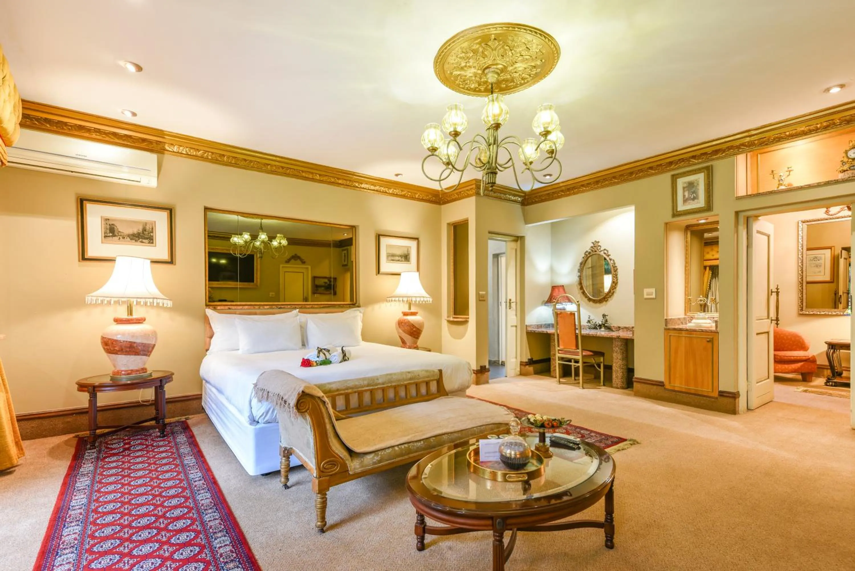 Bed in Villa Simonne