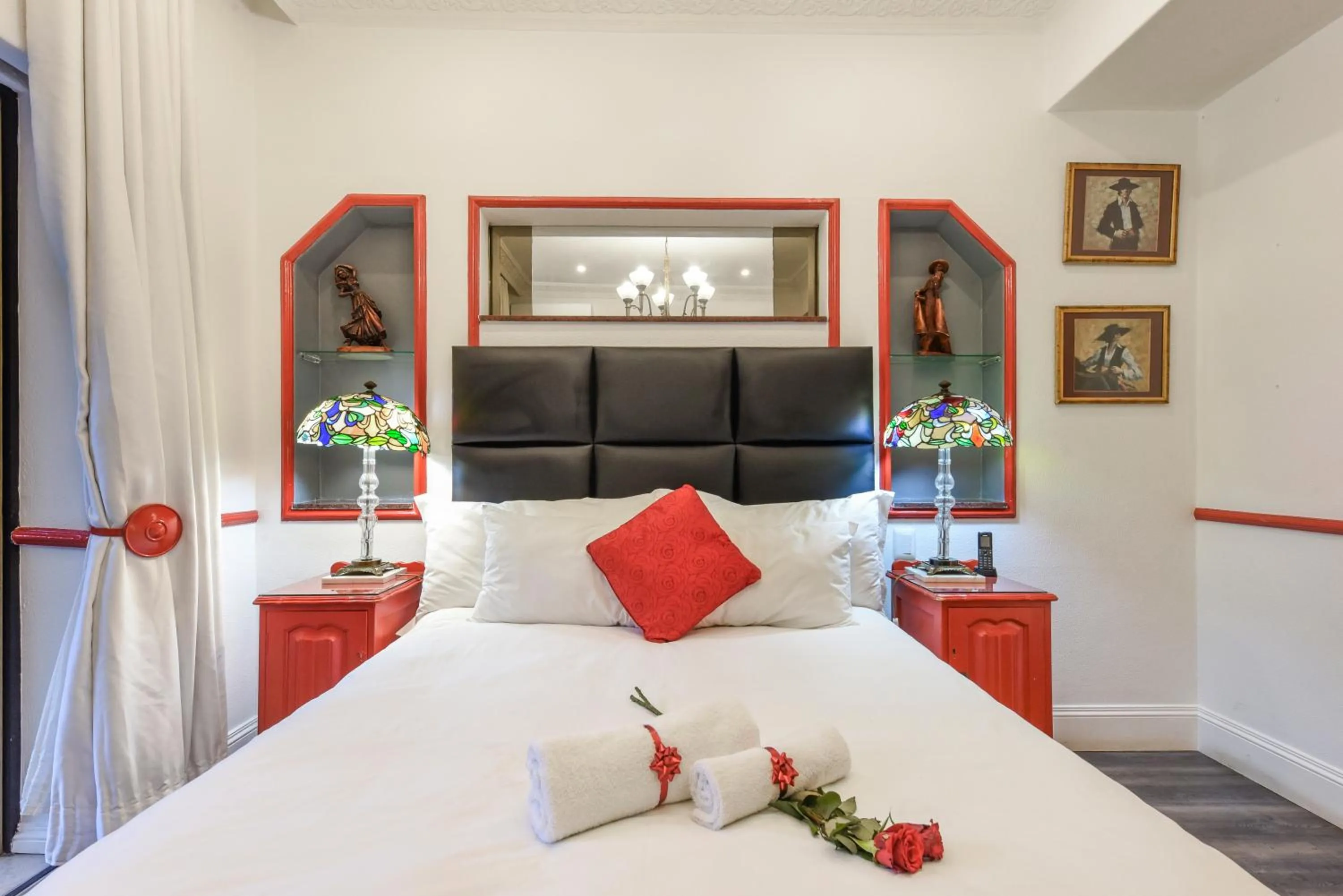 Bed in Villa Simonne