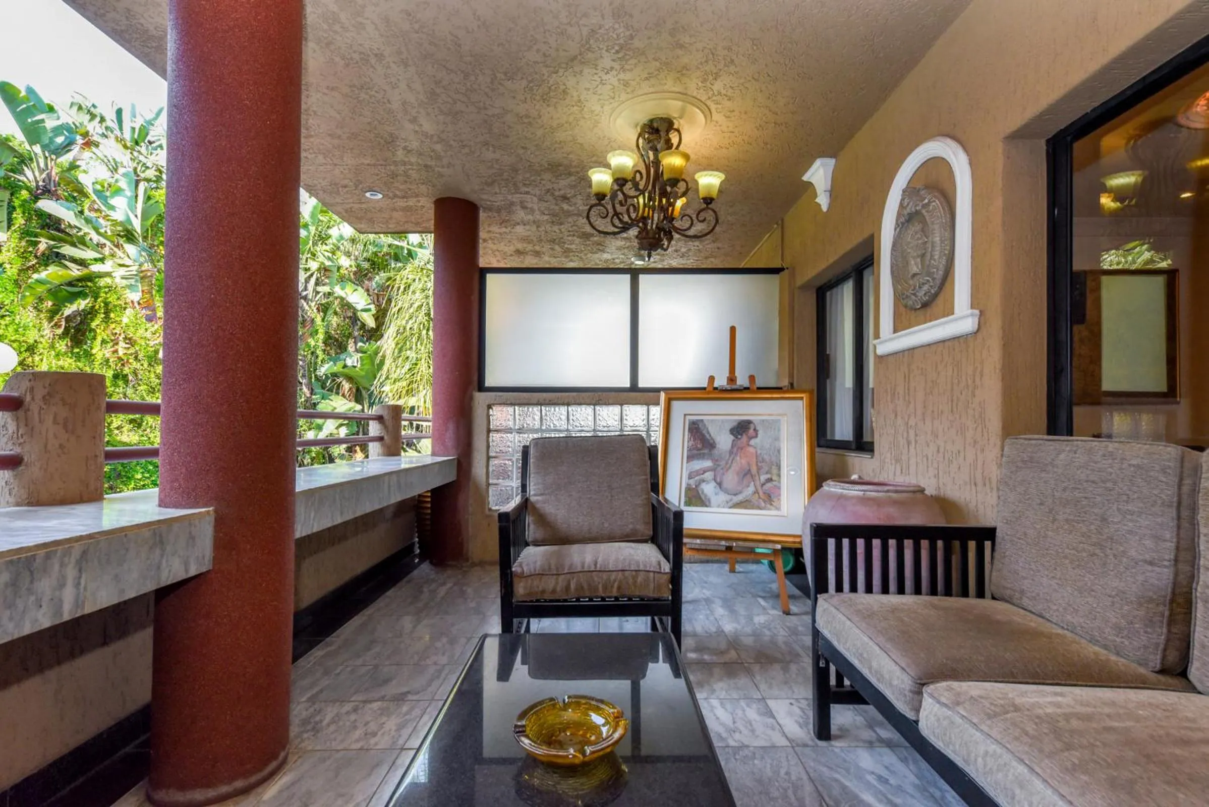 Balcony/Terrace in Villa Simonne