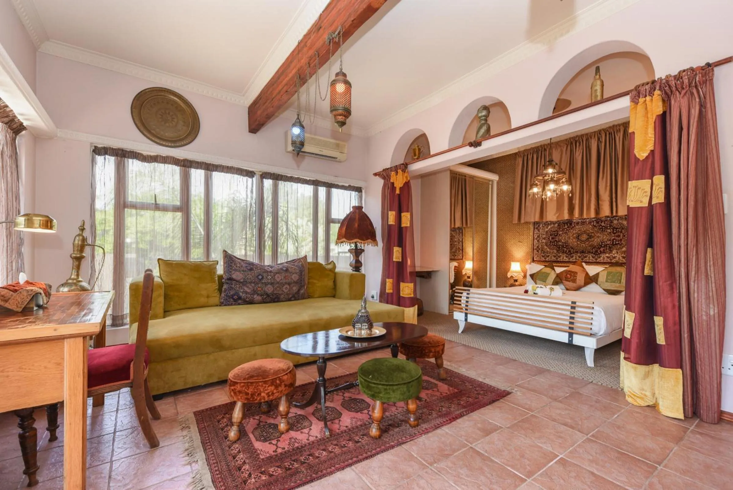 Living room in Villa Simonne