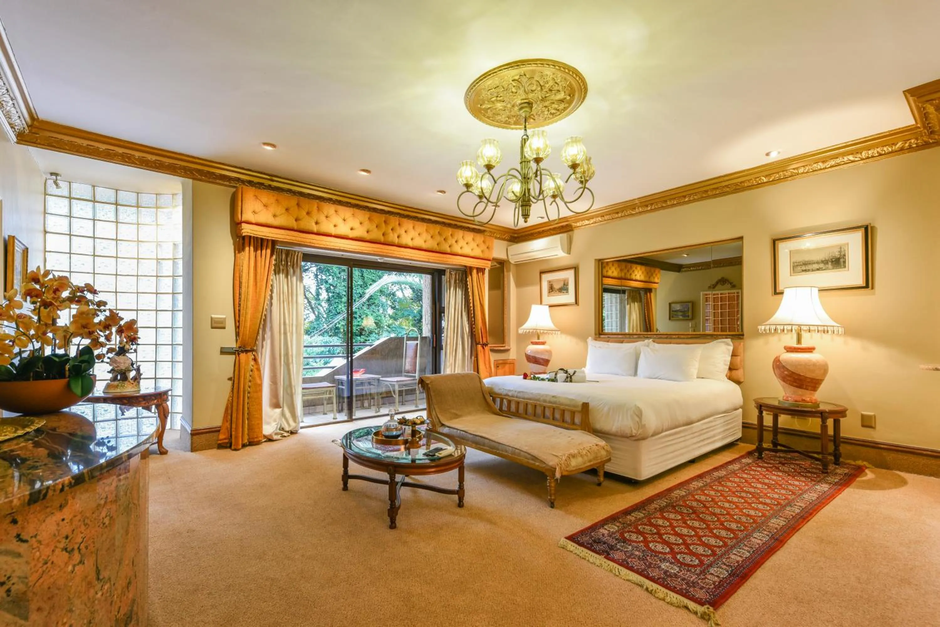 Bed in Villa Simonne