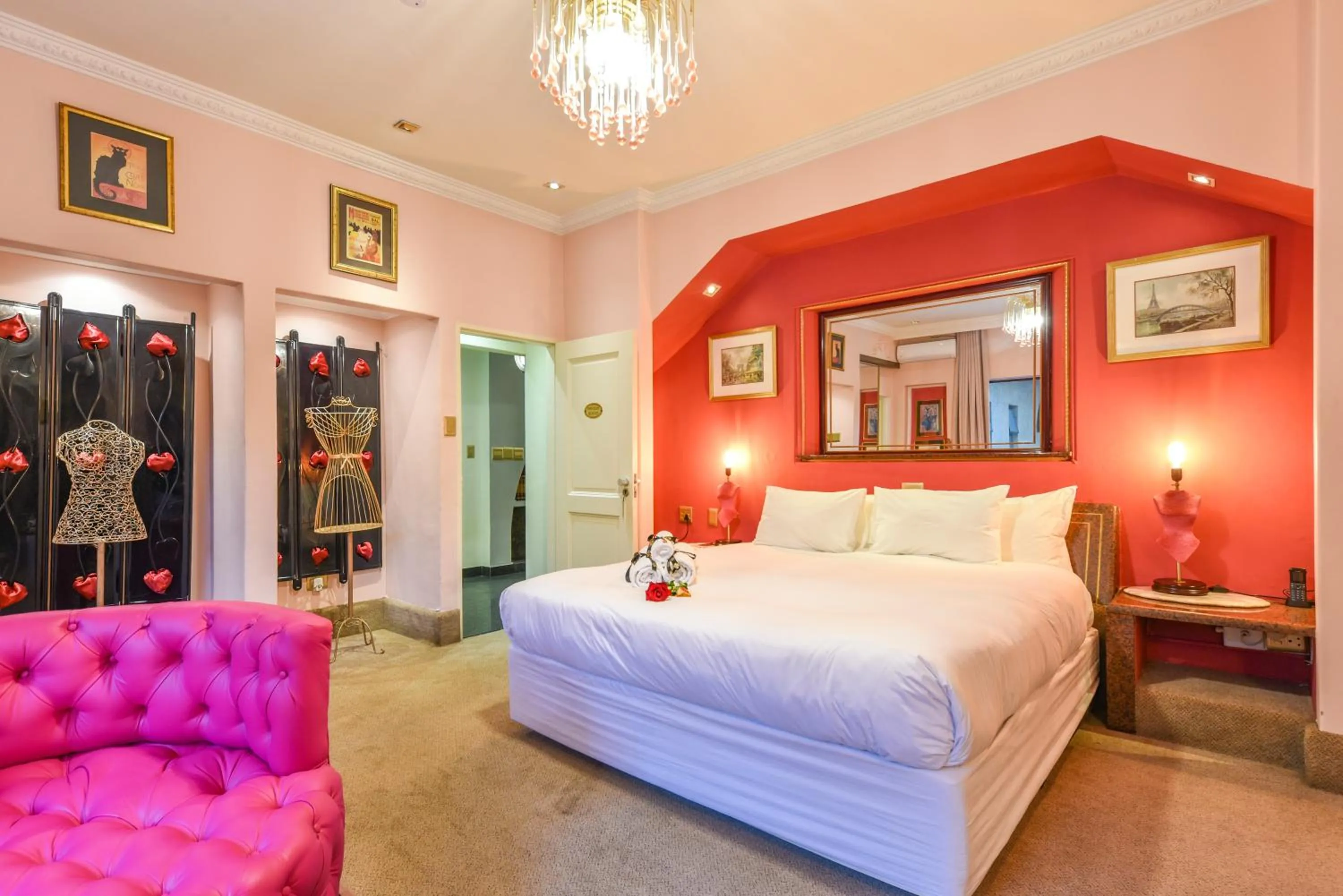 Bed in Villa Simonne