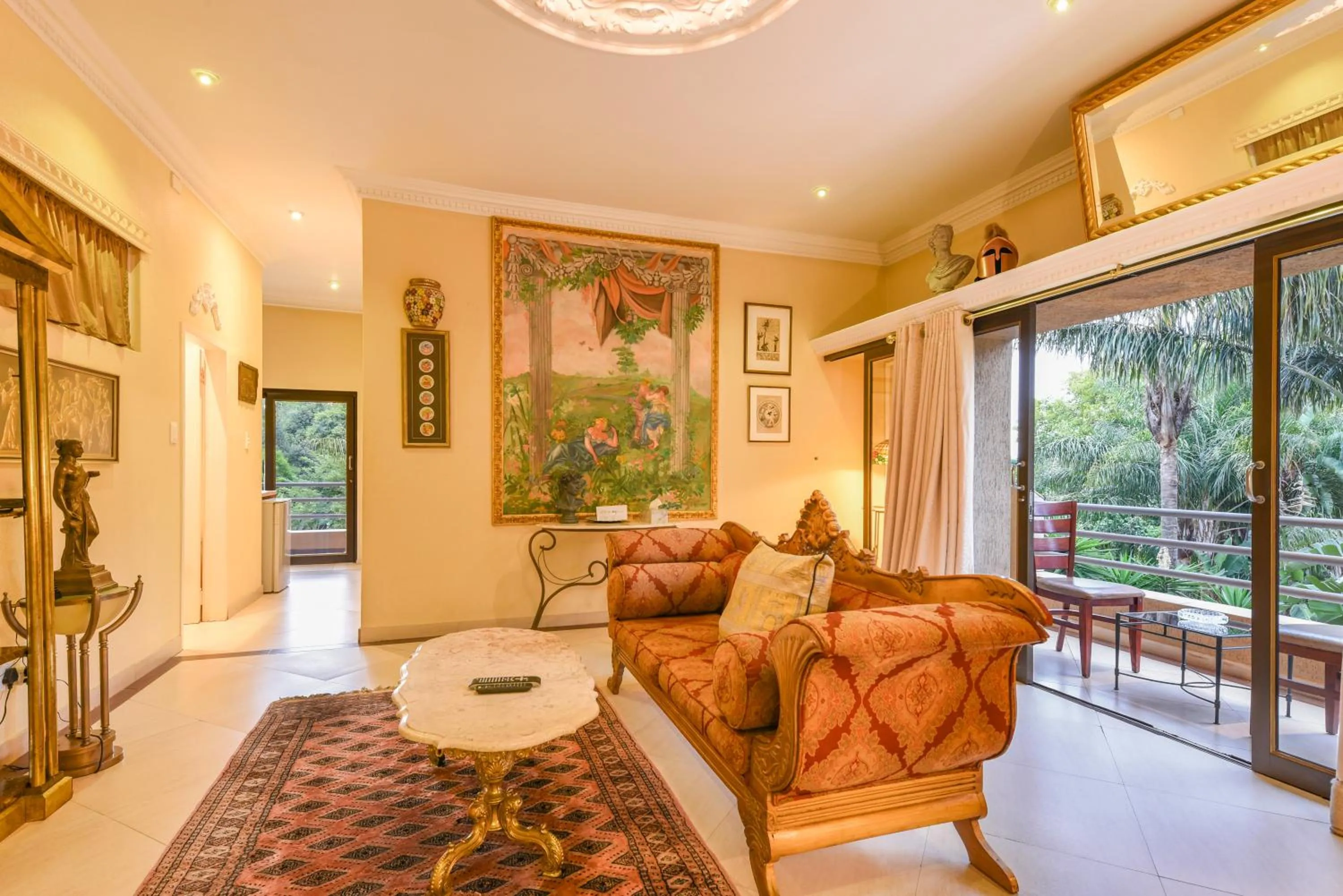 Balcony/Terrace, Bed in Villa Simonne