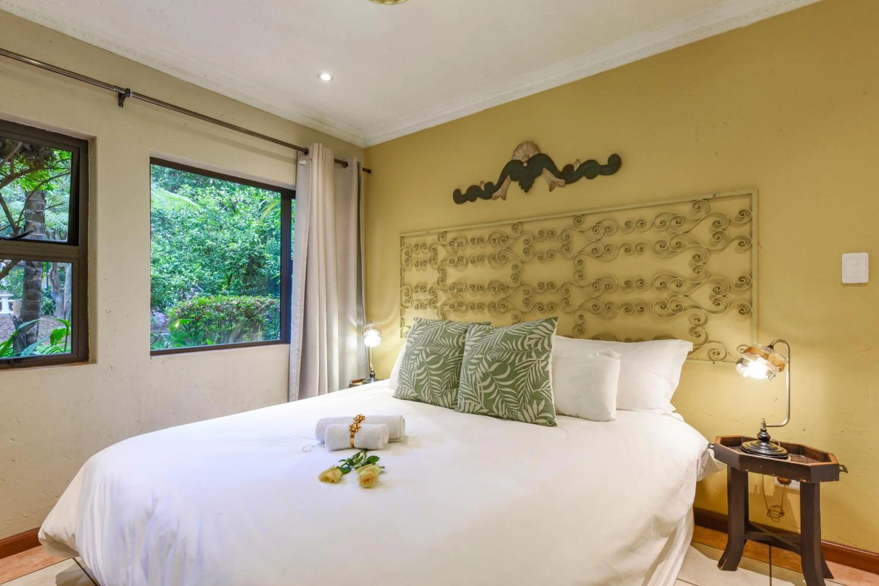 Bed in Villa Simonne