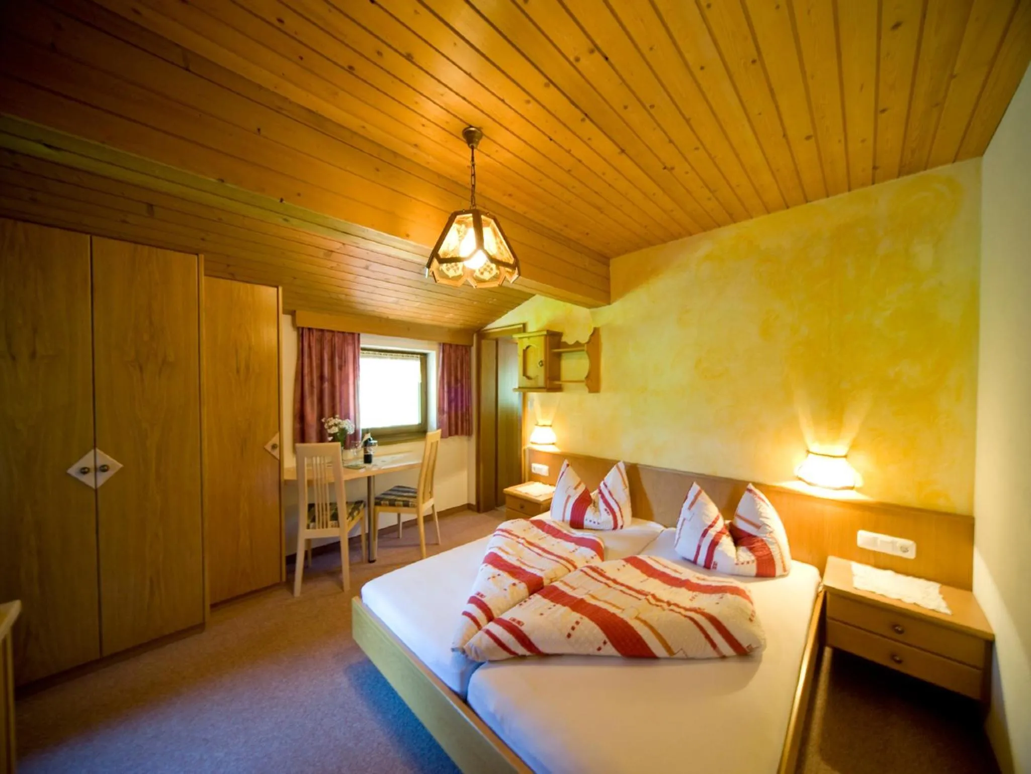 Photo of the whole room, Bed in Gästehaus Bergland