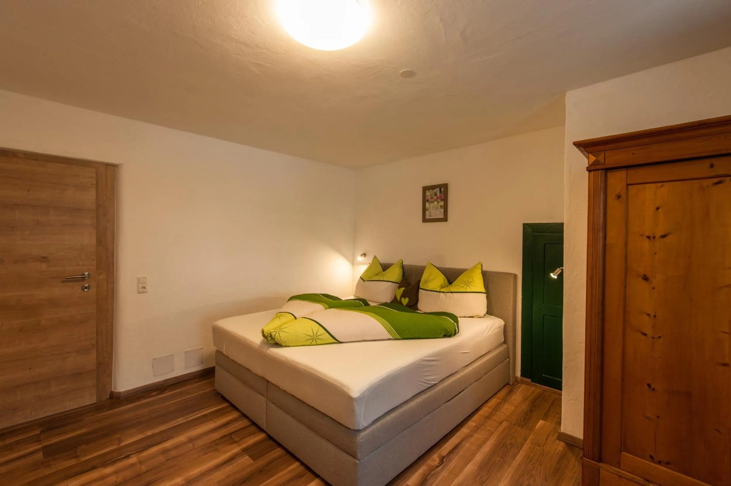 Bed in Gästehaus Bergland