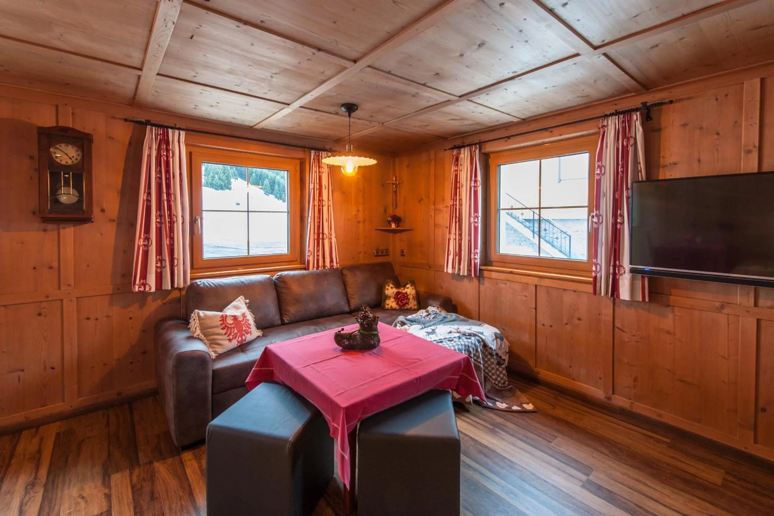 Living room in Gästehaus Bergland