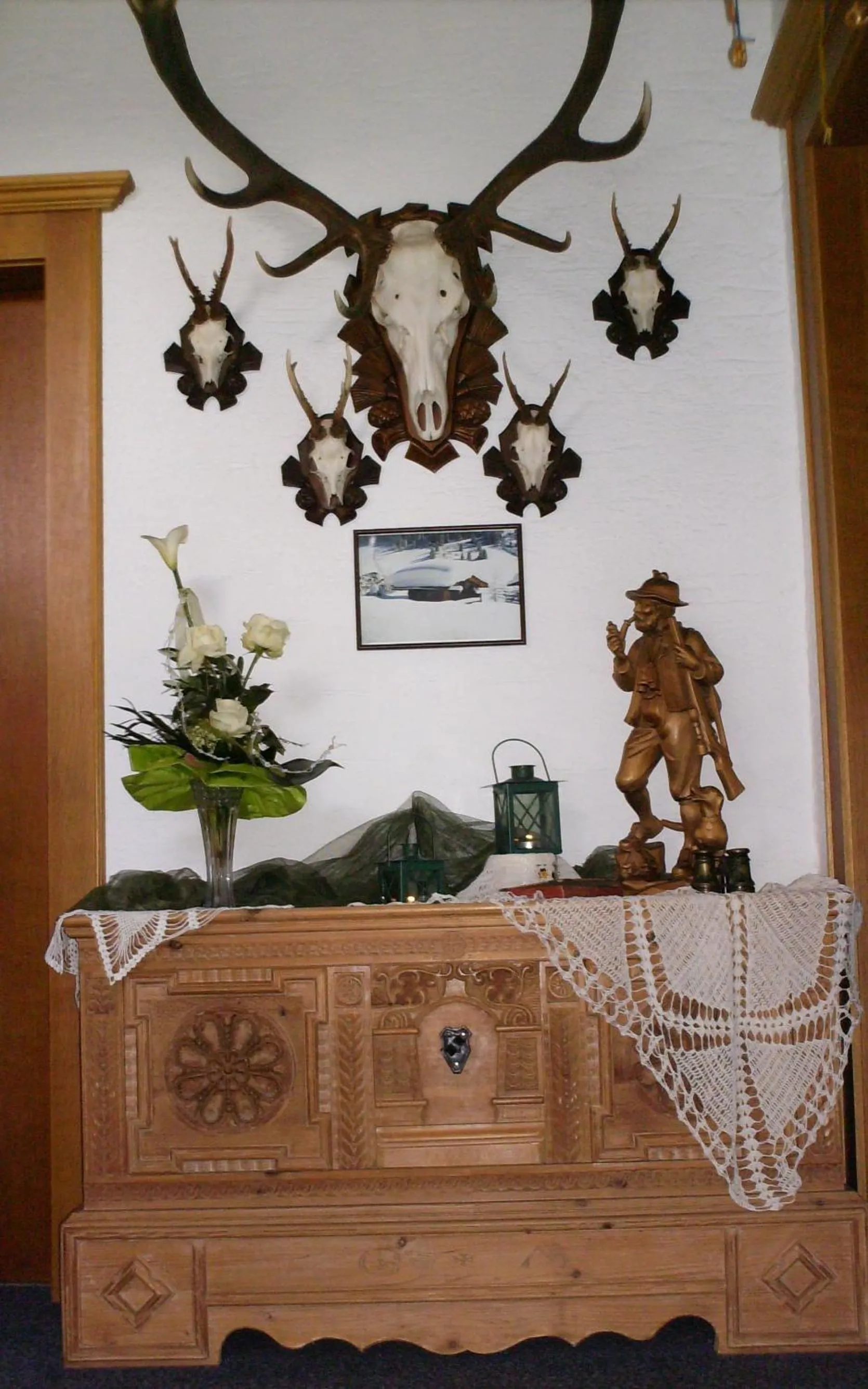 Decorative detail in Gästehaus Bergland
