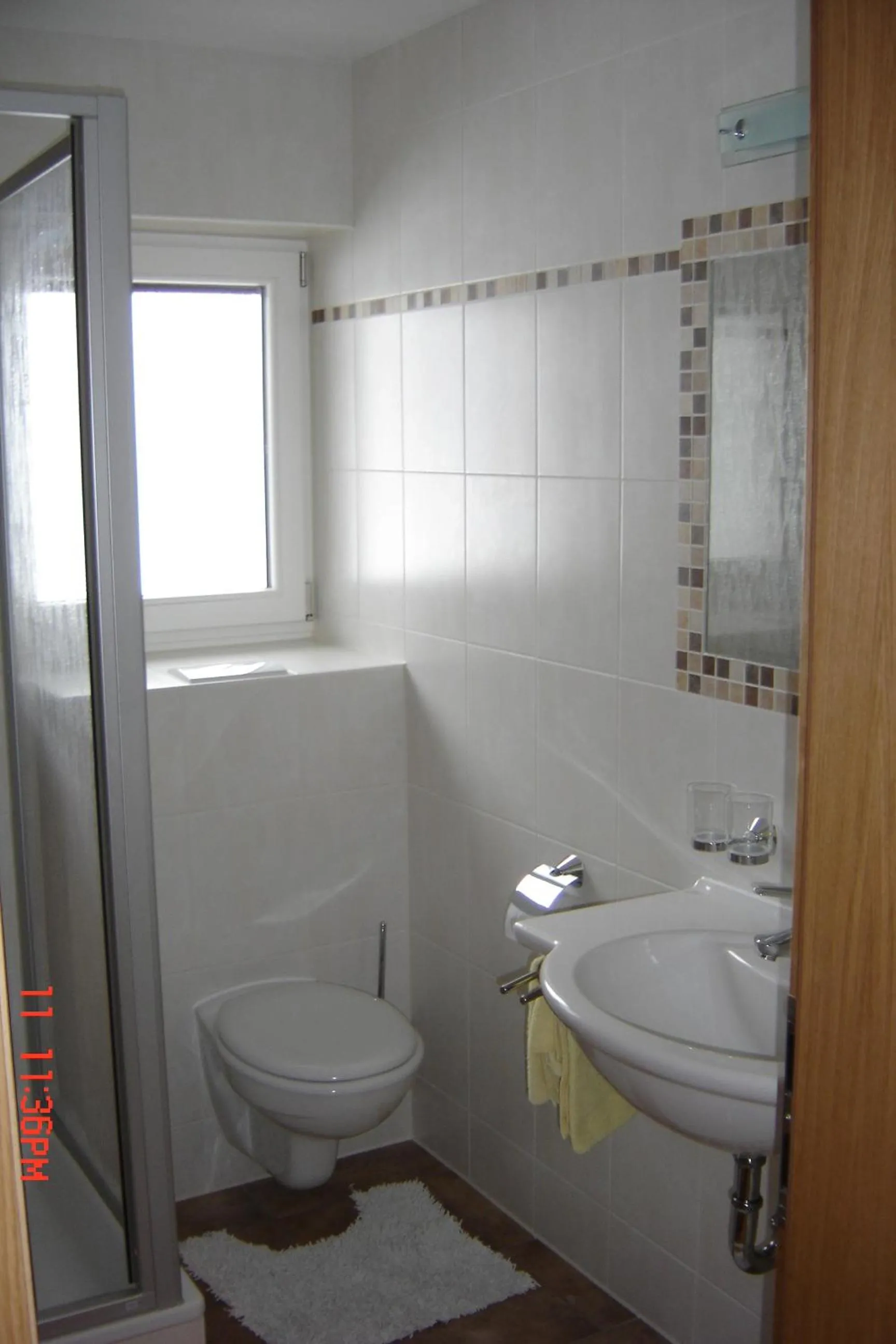 Bathroom in Gästehaus Bergland