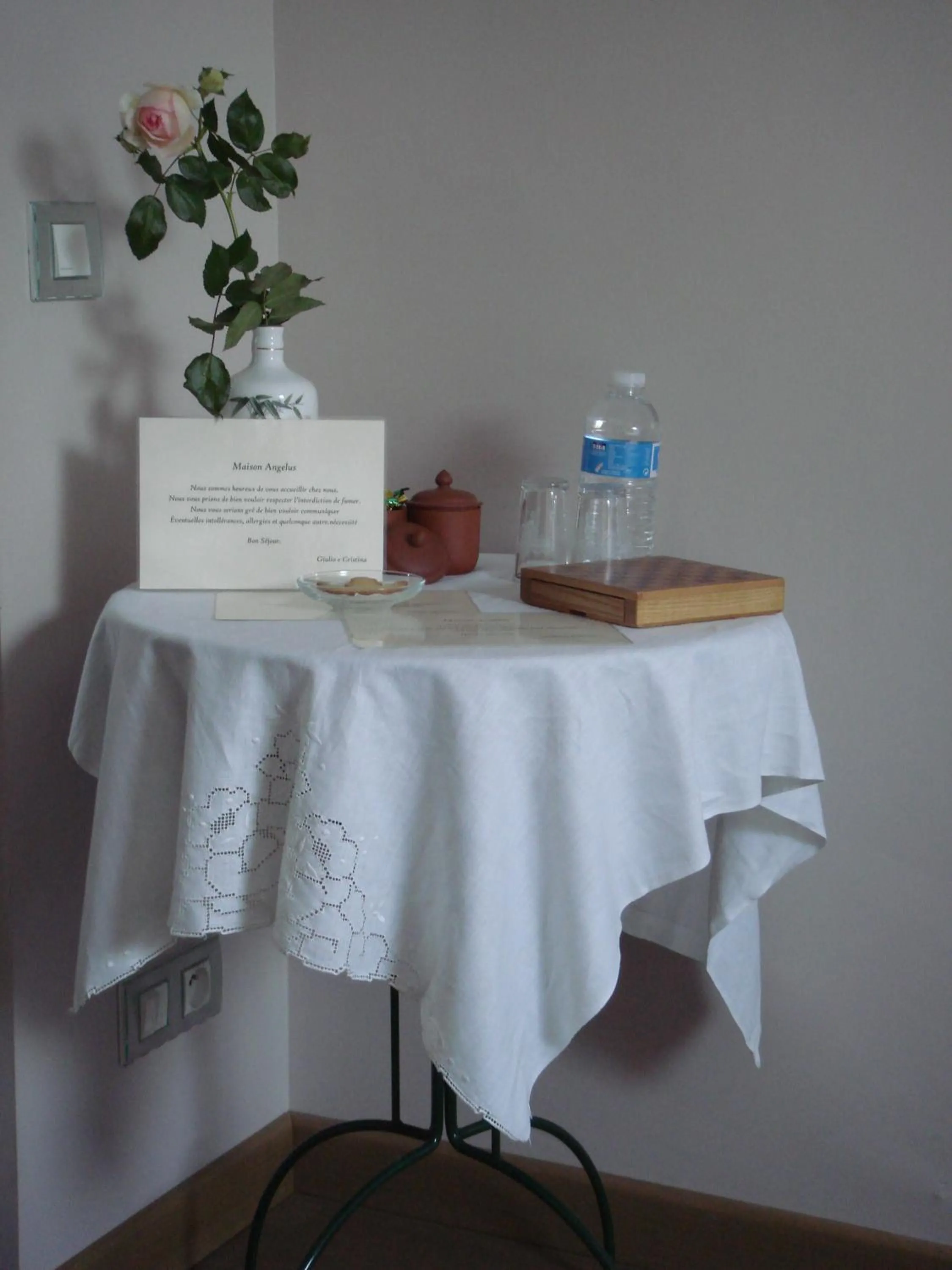 Decorative detail in B&B Maison Angélus