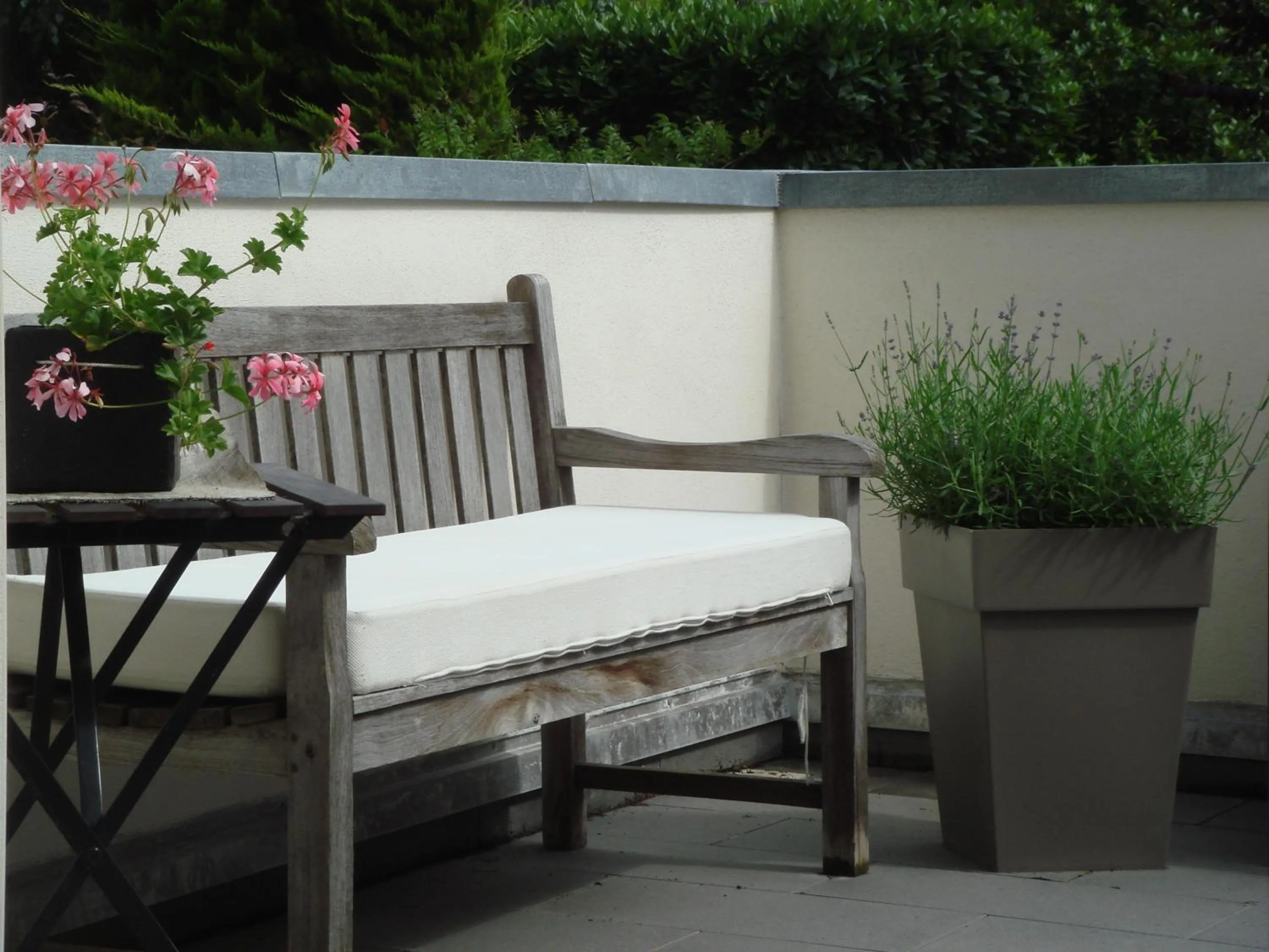 Balcony/Terrace in B&B Maison Angélus