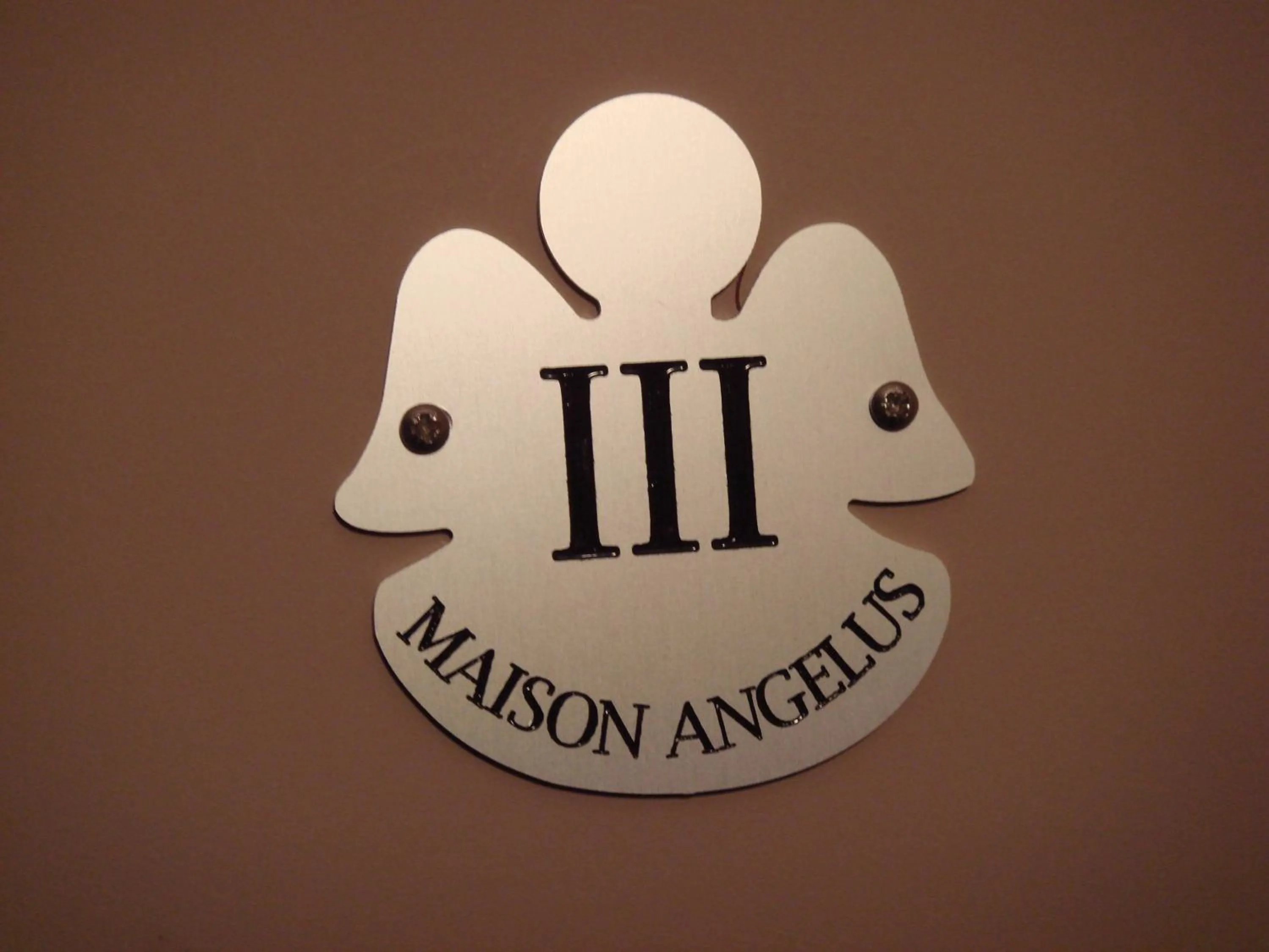 Decorative detail in B&B Maison Angélus