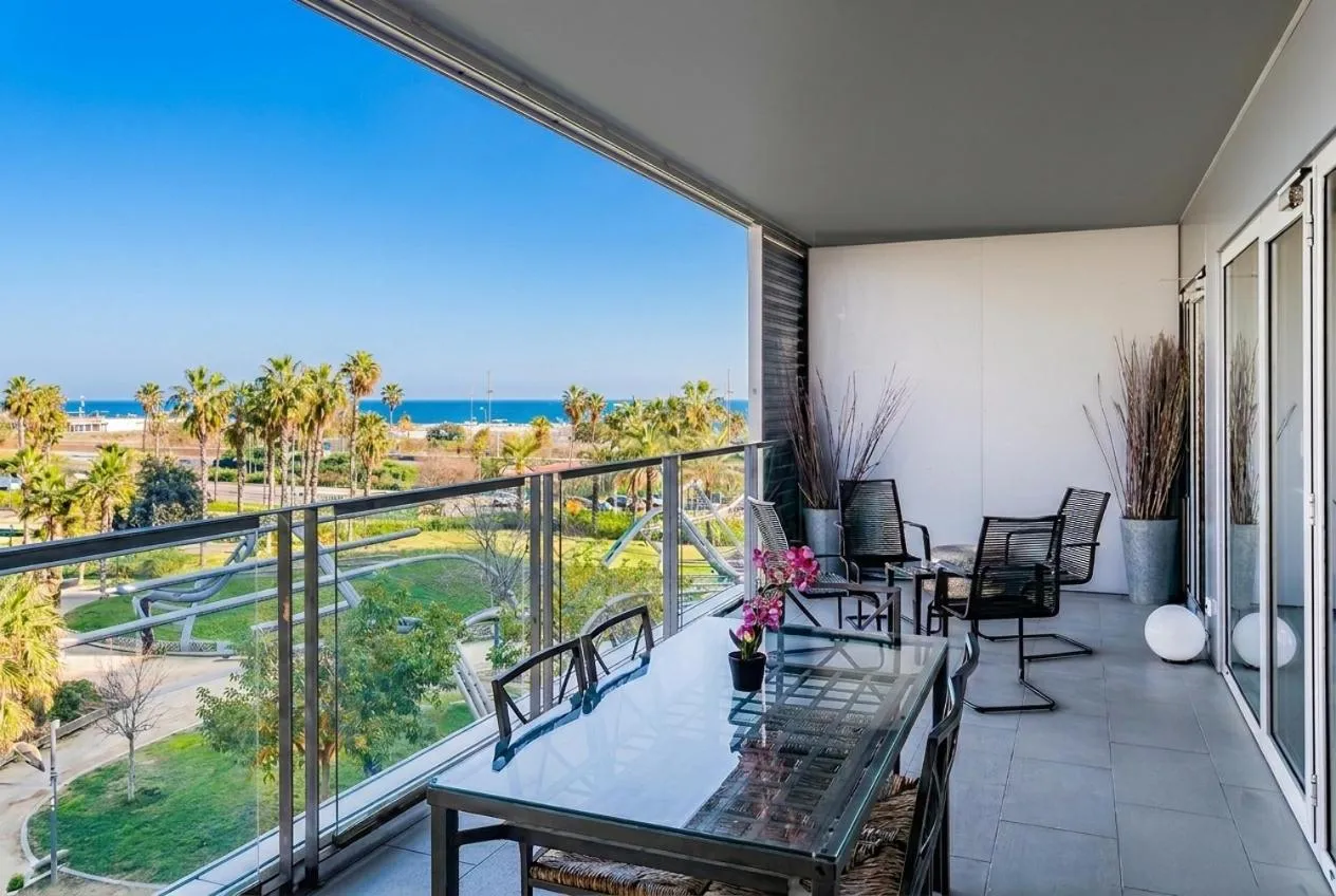 Balcony/Terrace in Rent Top Apartments Beach-Diagonal Mar