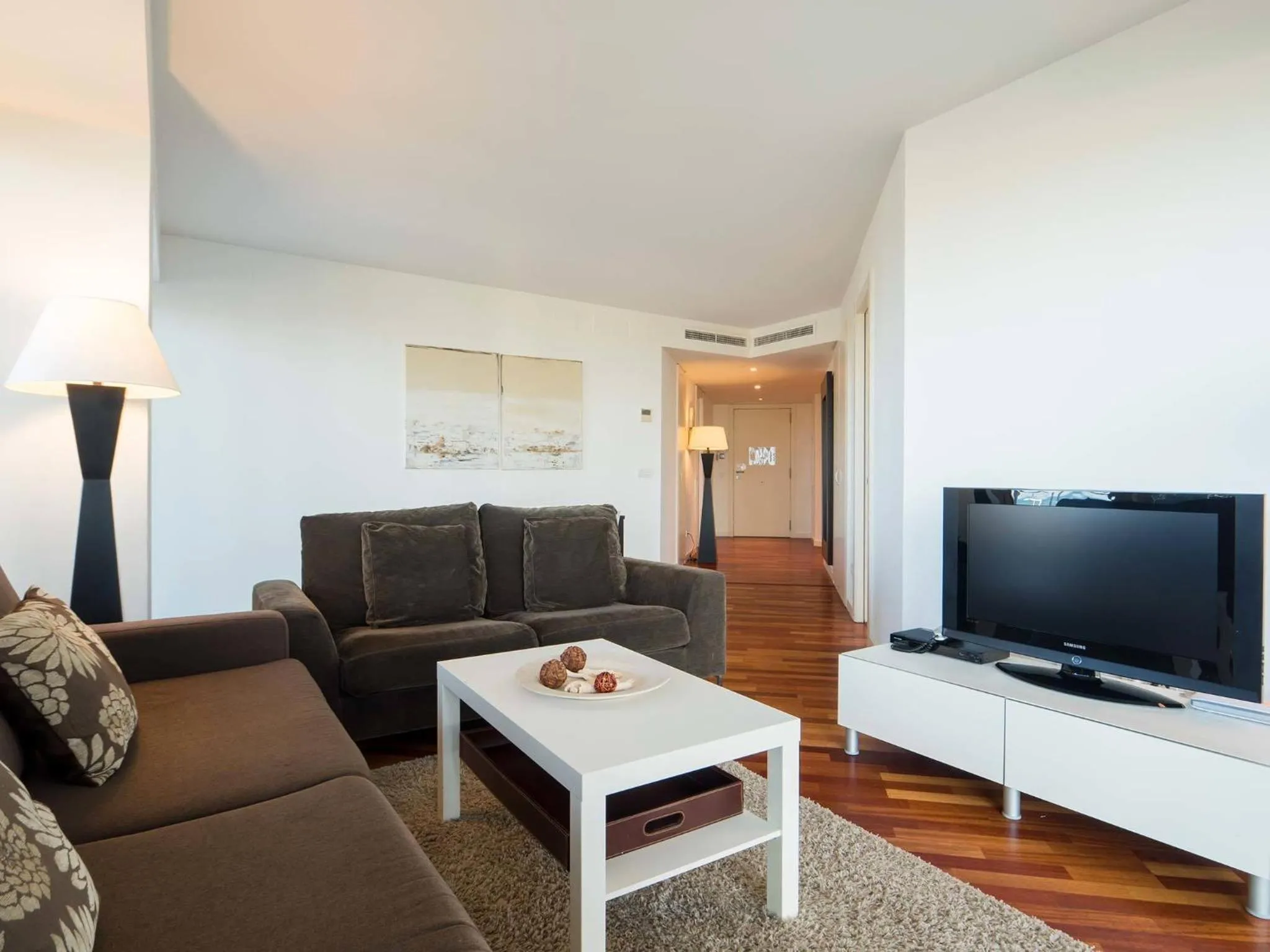 Living room in Rent Top Apartments Beach-Diagonal Mar