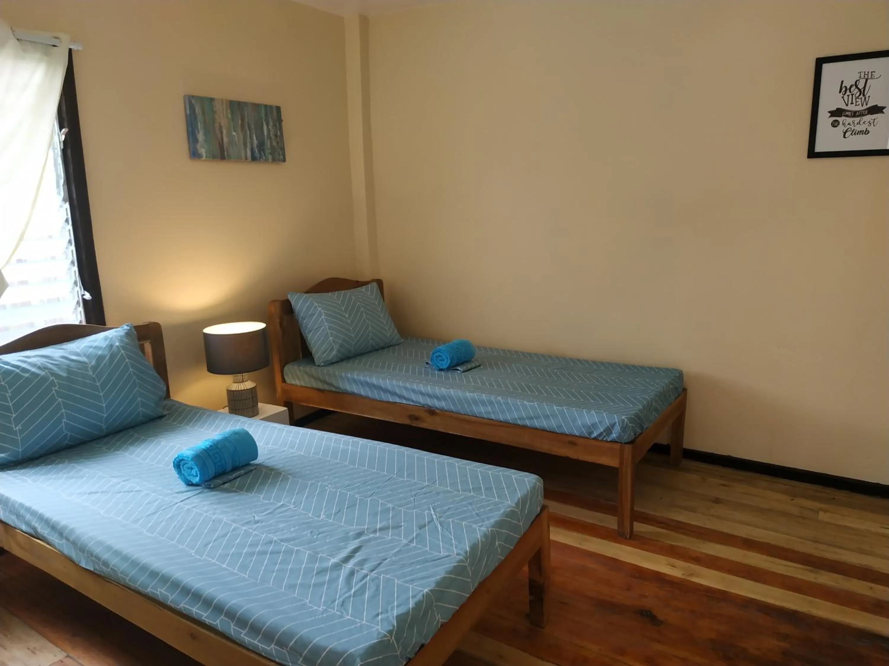 Bed in Nelmann's Nipa Huts