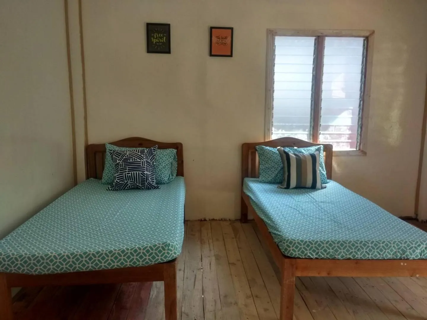 Bed in Nelmann's Nipa Huts