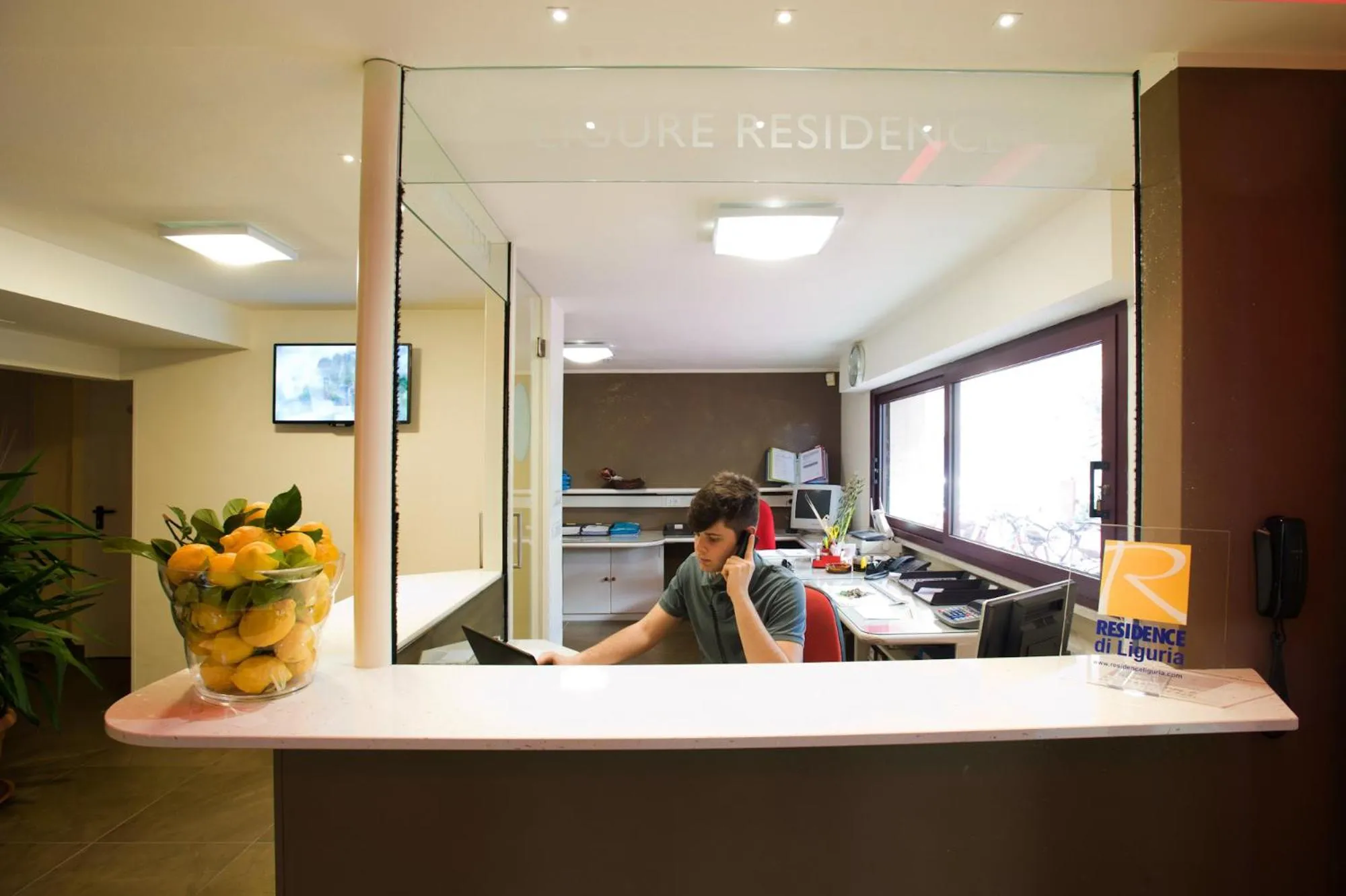 Lobby or reception in Ligure Residence