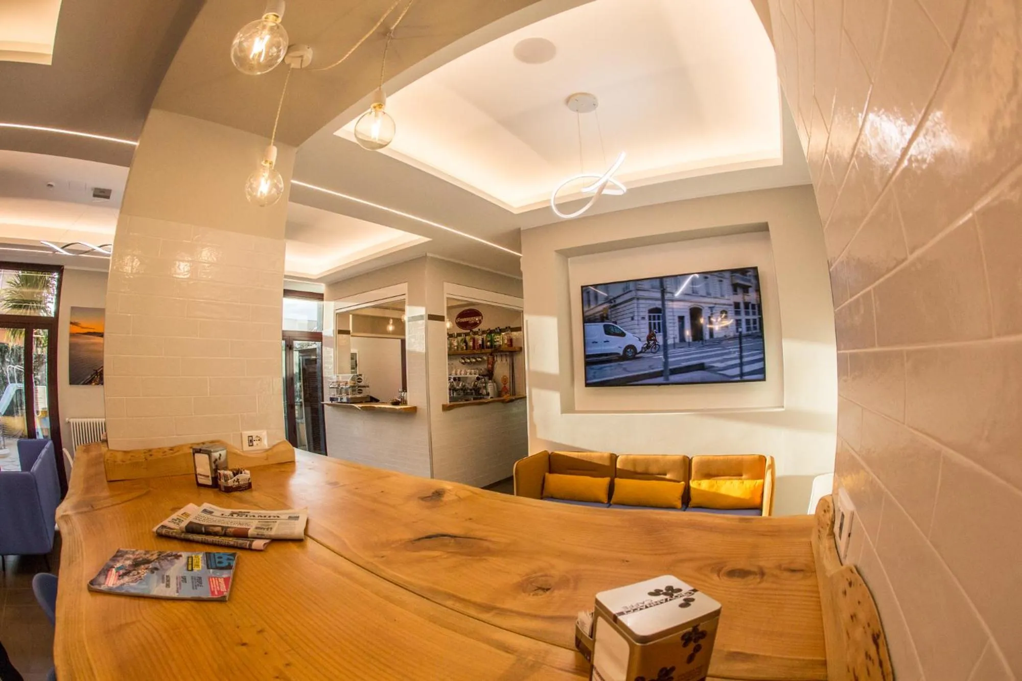 Lounge or bar in Ligure Residence