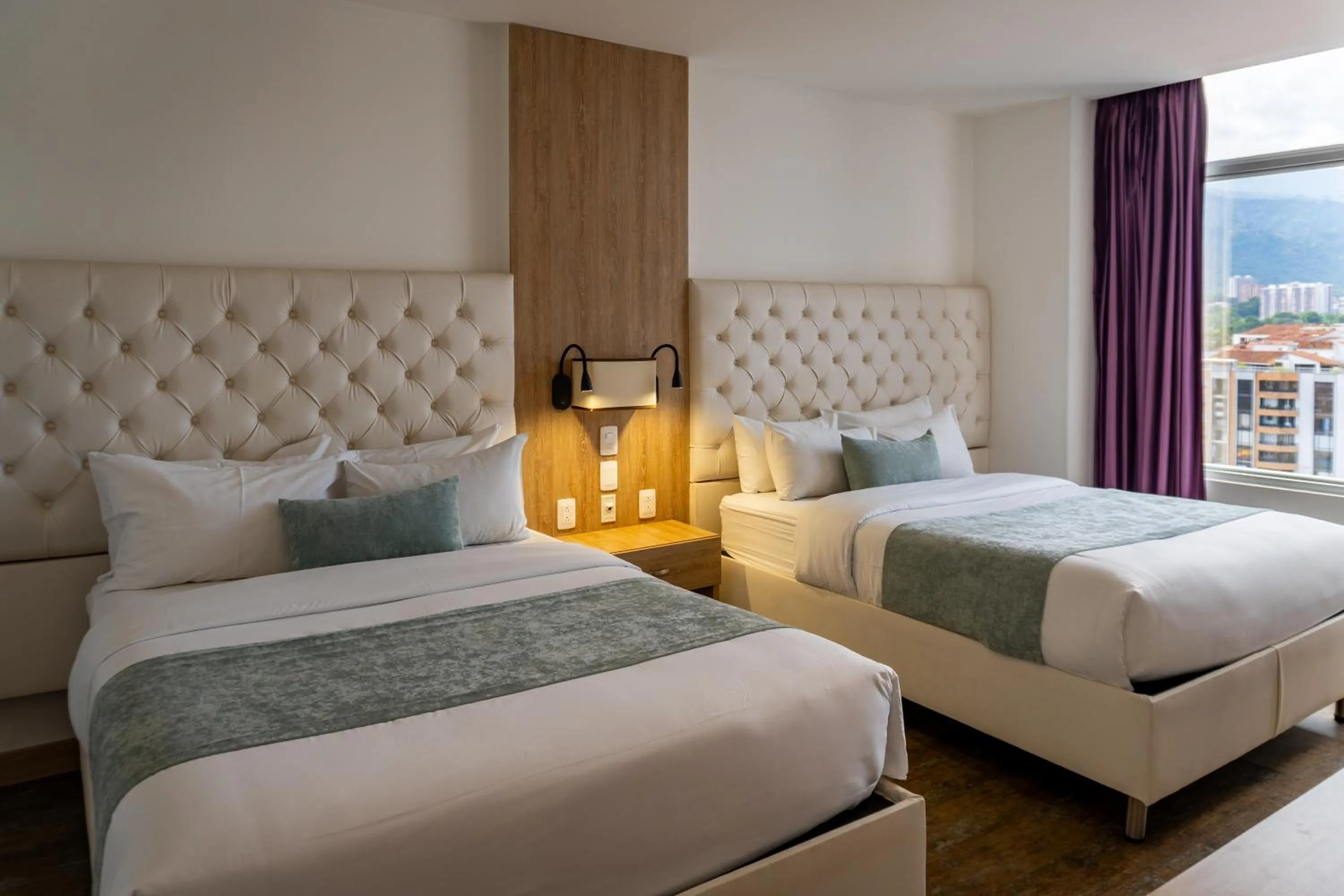 Bed in Hotel Roseliere Bucaramanga