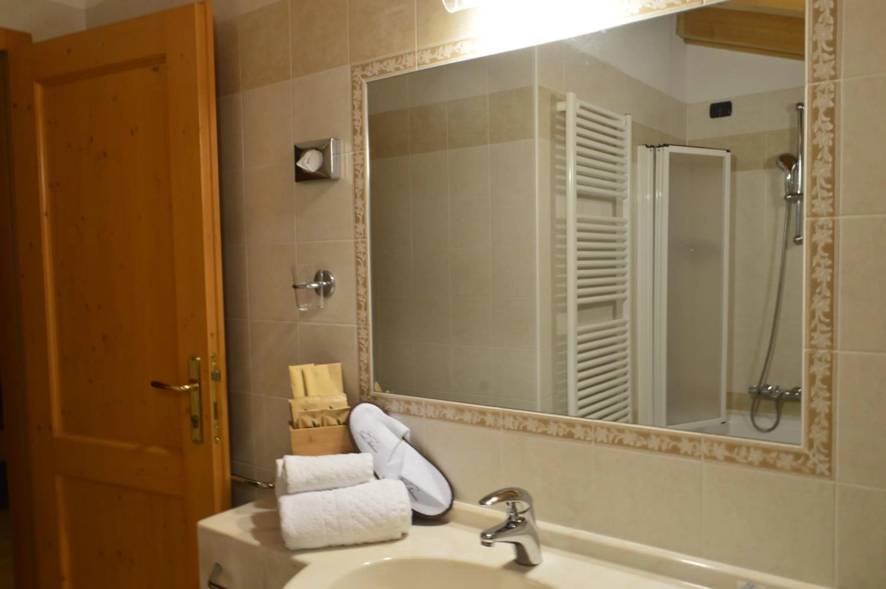 Bathroom in Hotel Garnì Sant'Antonio con Spa