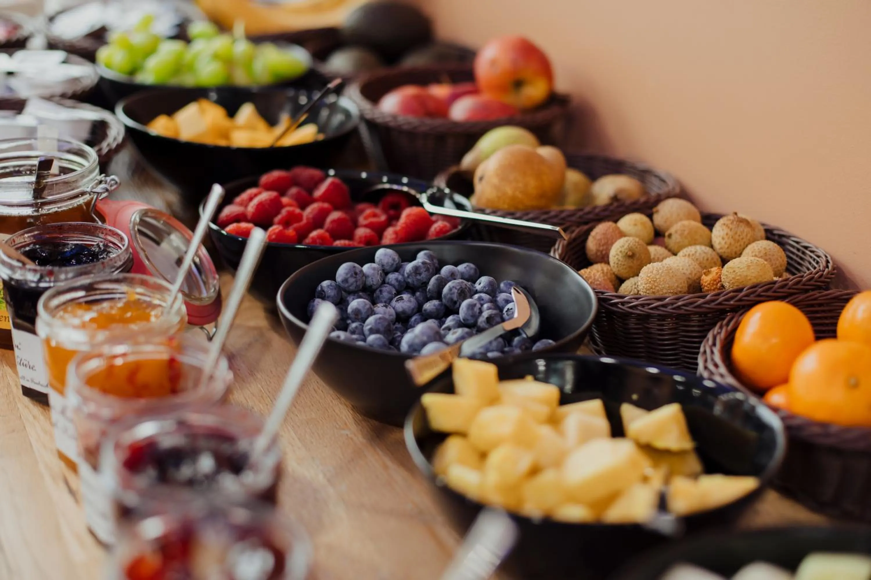 Buffet breakfast in Hotel Castle Rastatt