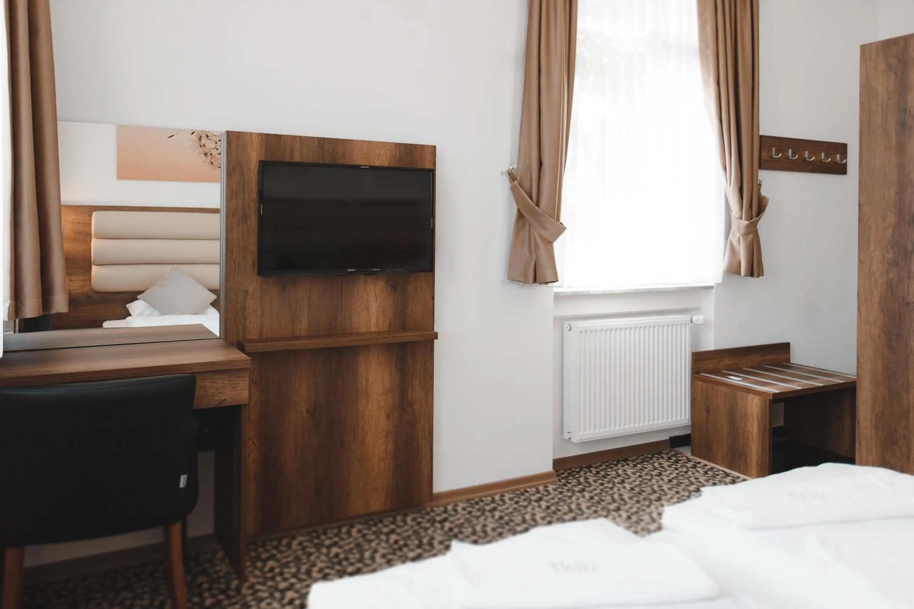 Bed in Hotel Castle Rastatt