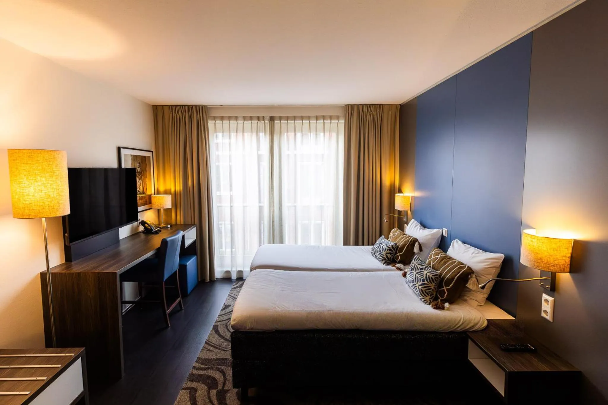 Bed in City Hotel Gouda, WorldHotels Crafted Collection