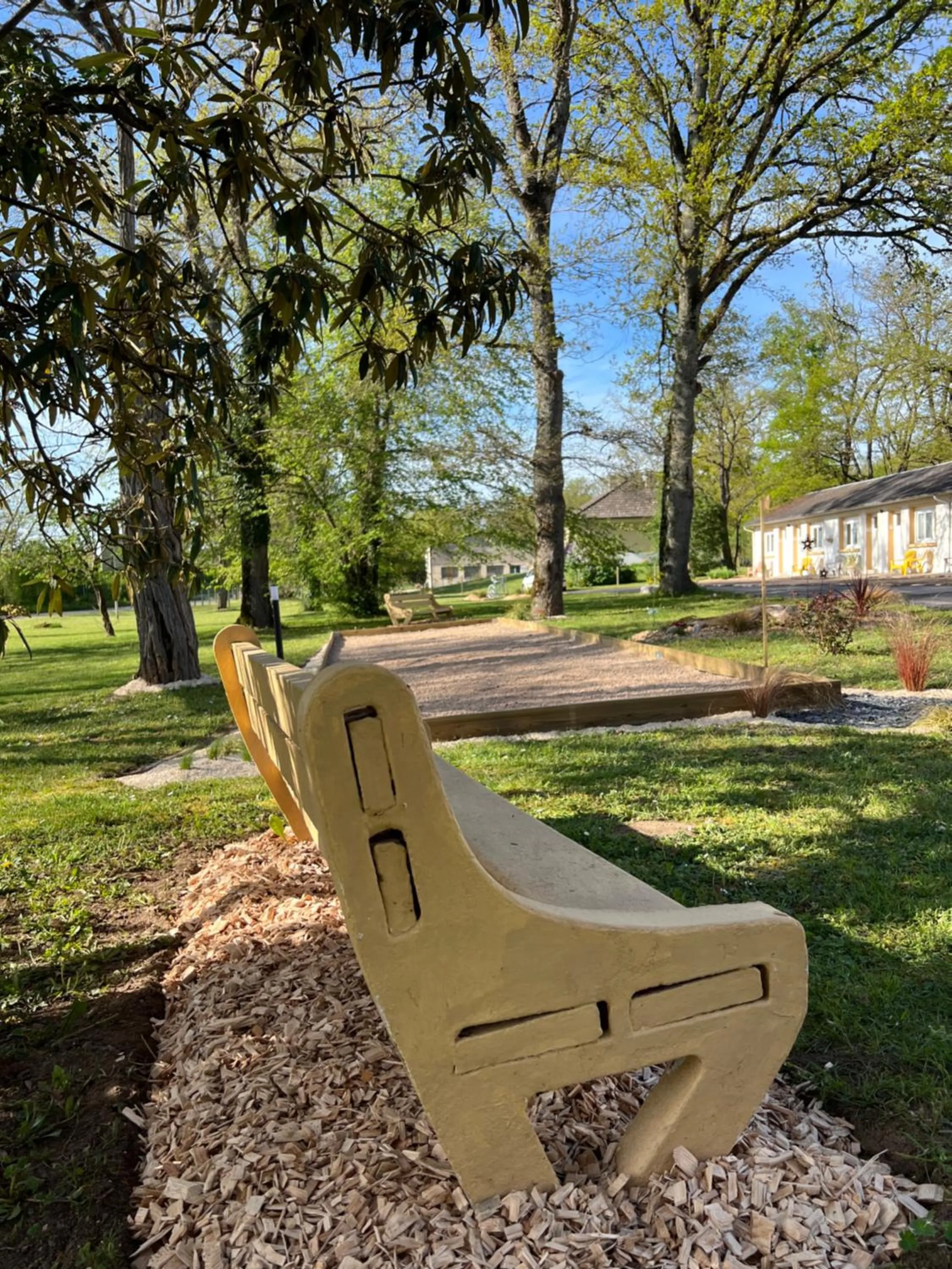 Garden in Motel Les Broussailles