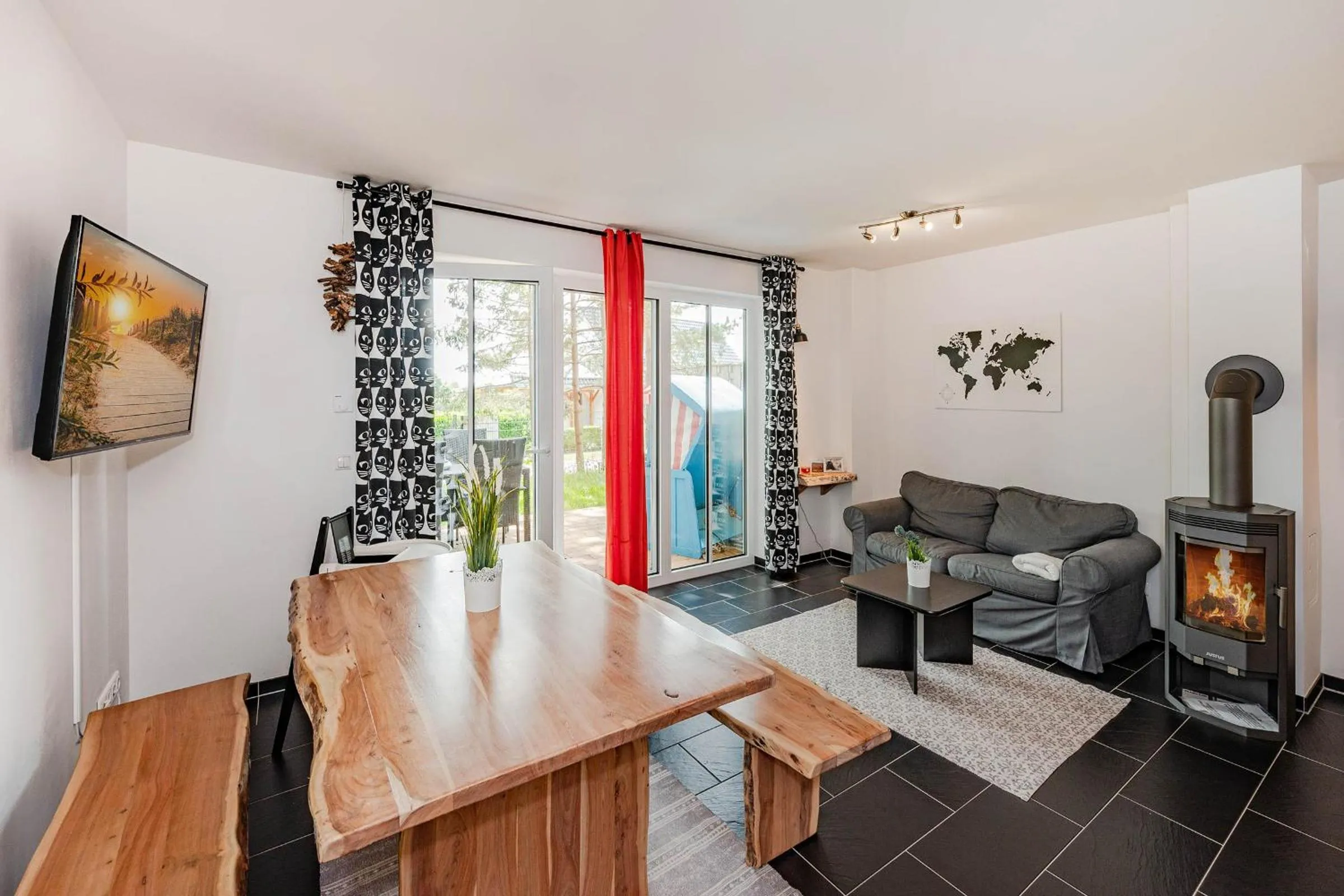 Living room in Waldsiedlung Kontraste