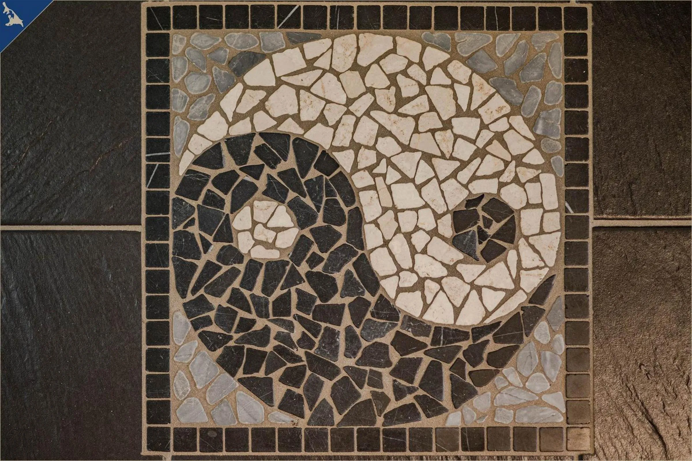Decorative detail in Waldsiedlung Kontraste