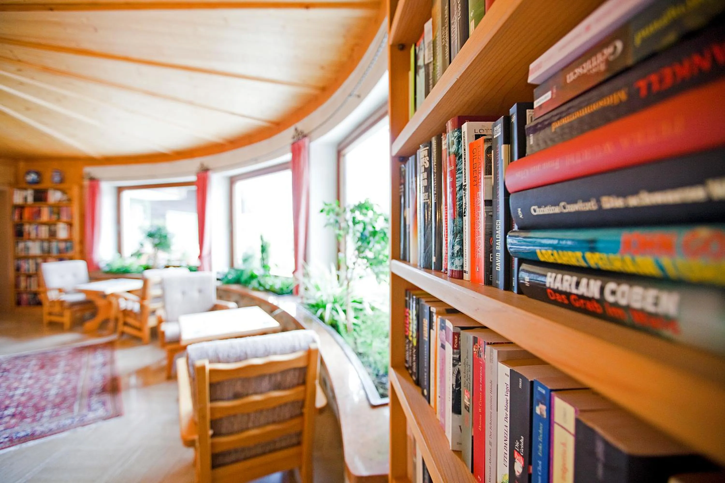 Library in Gästehaus Heimgarten