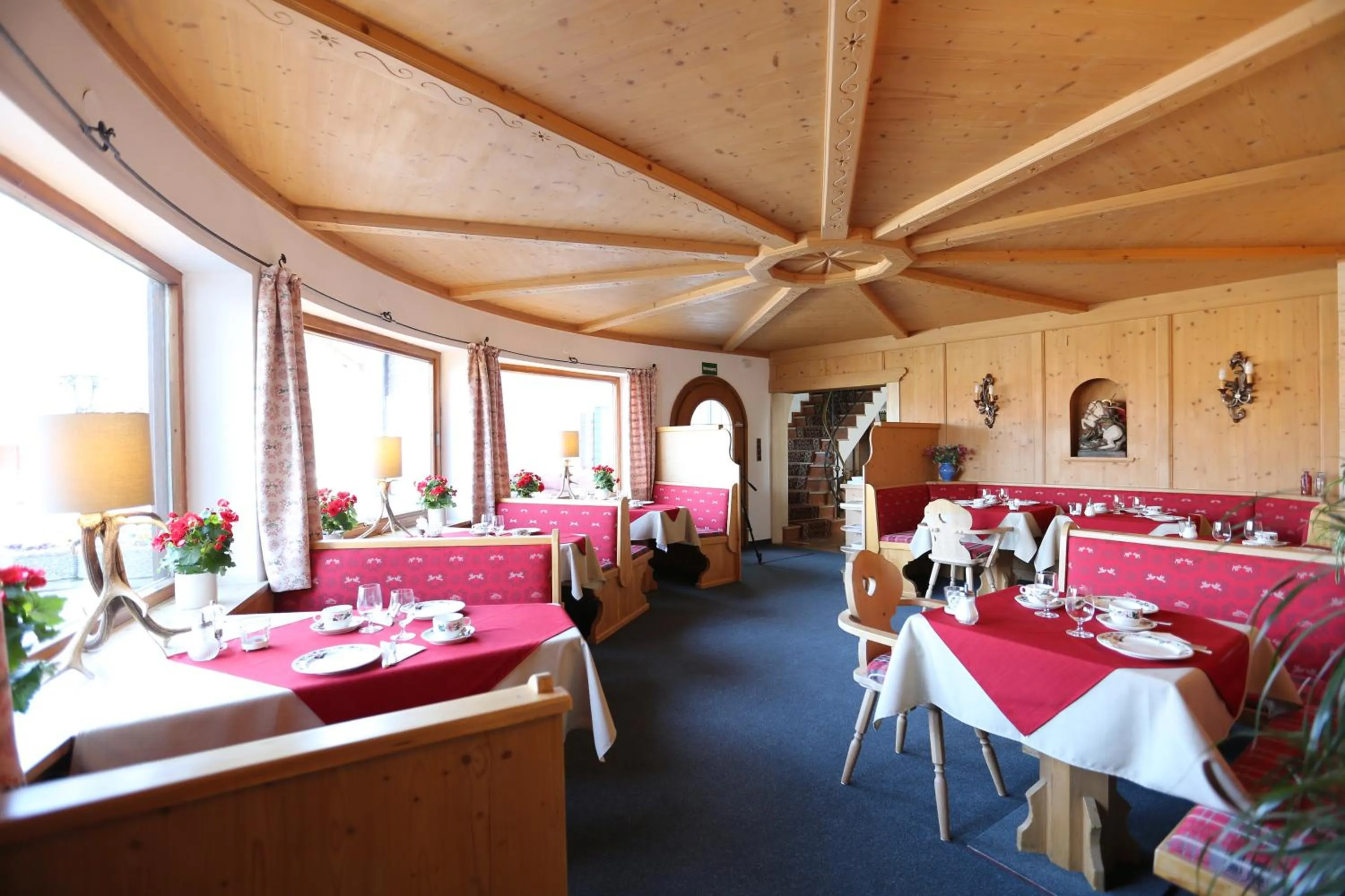 Restaurant/places to eat in Gästehaus Heimgarten