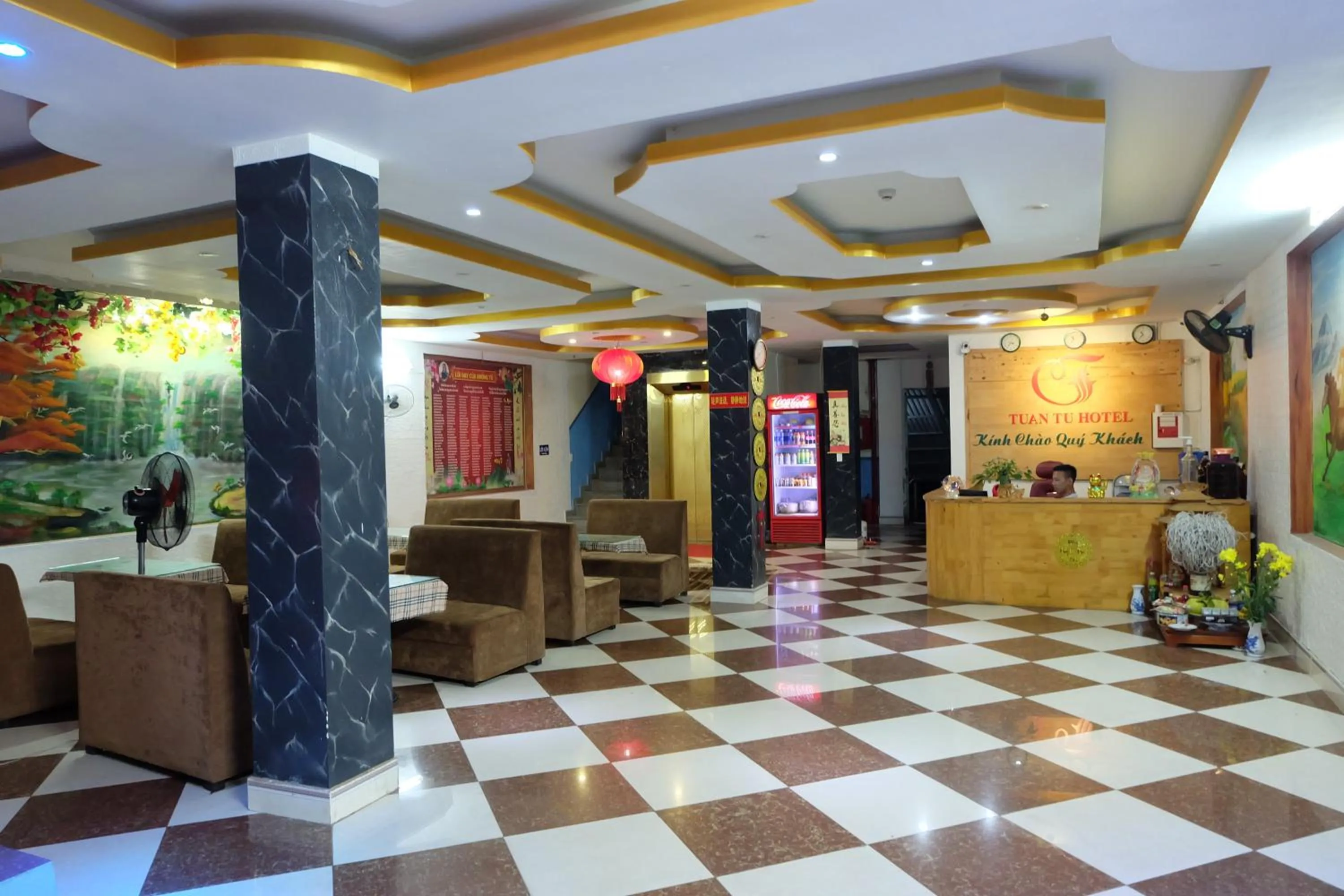 Staff in Tuan Tu Hotel