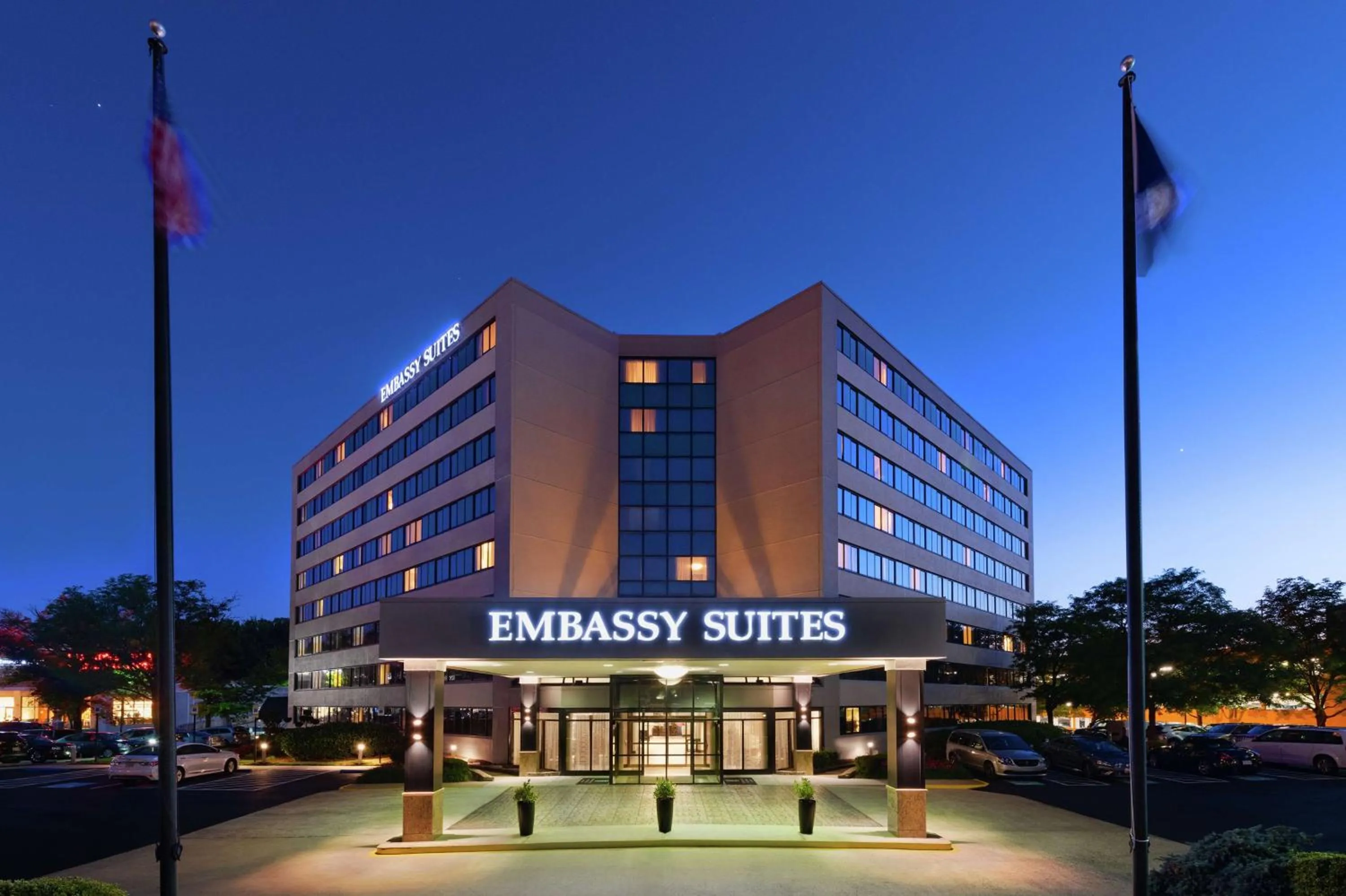 Property building in Embassy Suites Tysons Corner