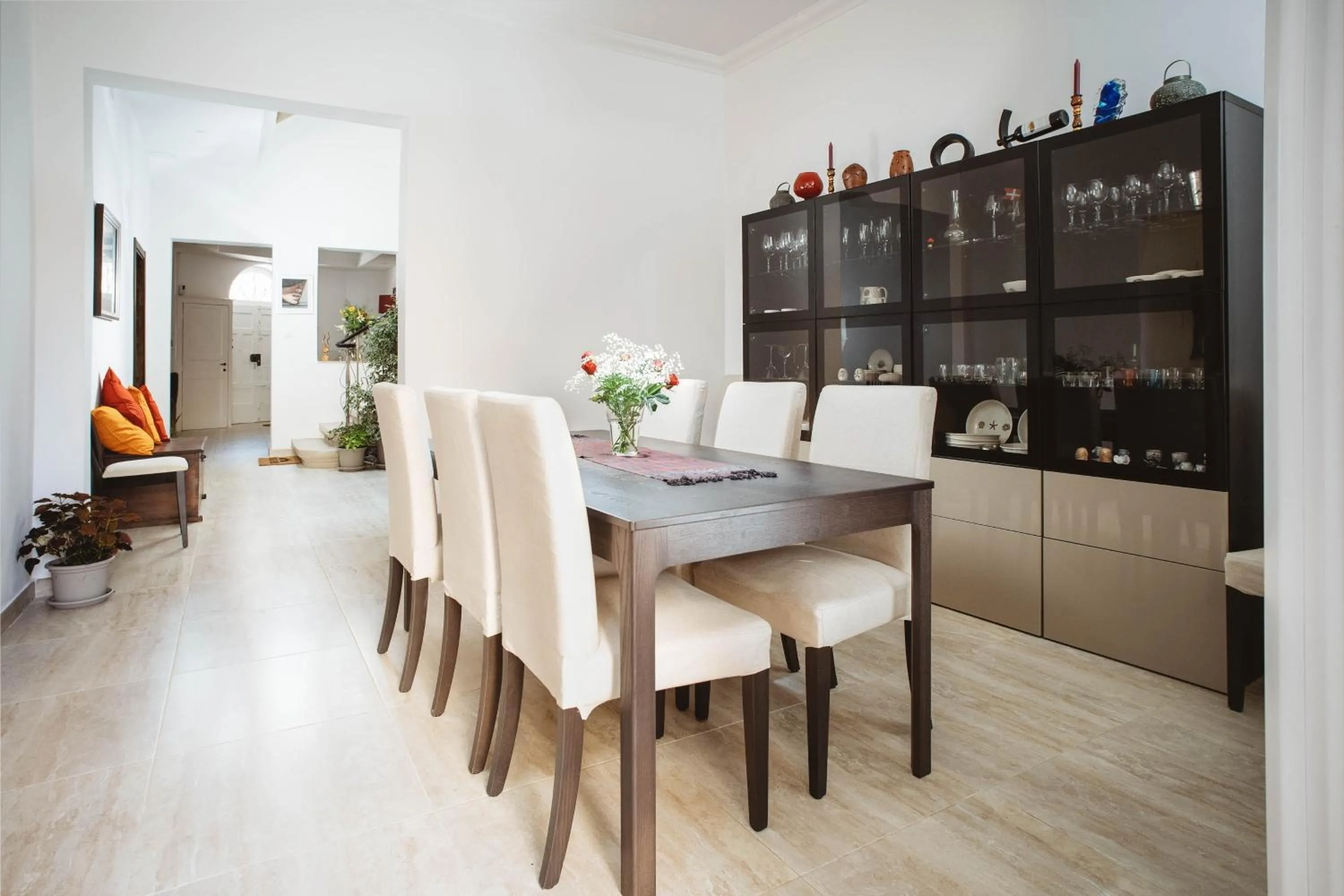 Dining area in Fauzia B&B